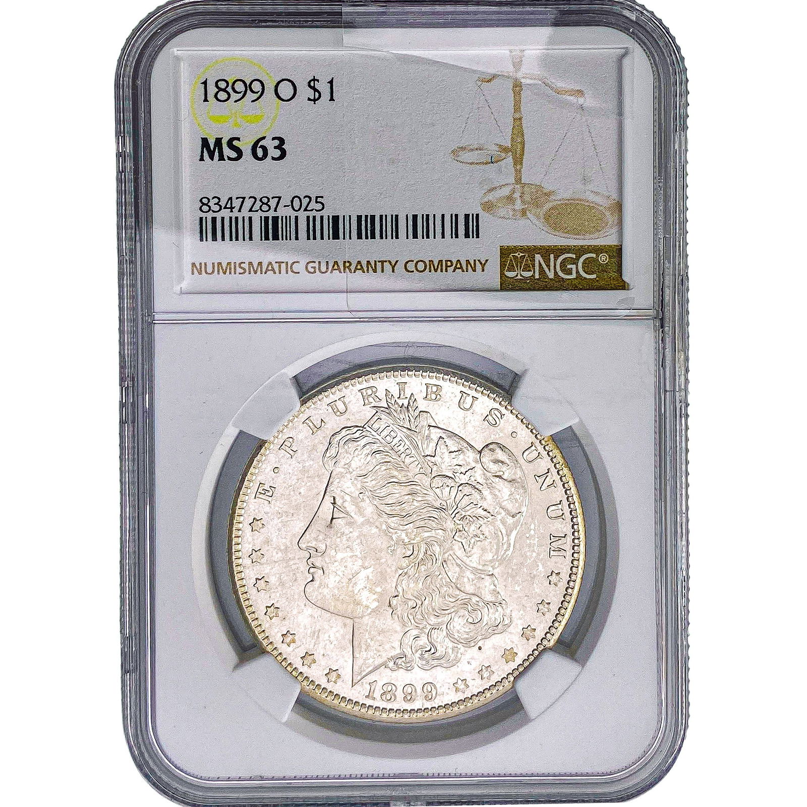 1899-O Morgan Silver Dollar NGC MS63 (1 of 2)
