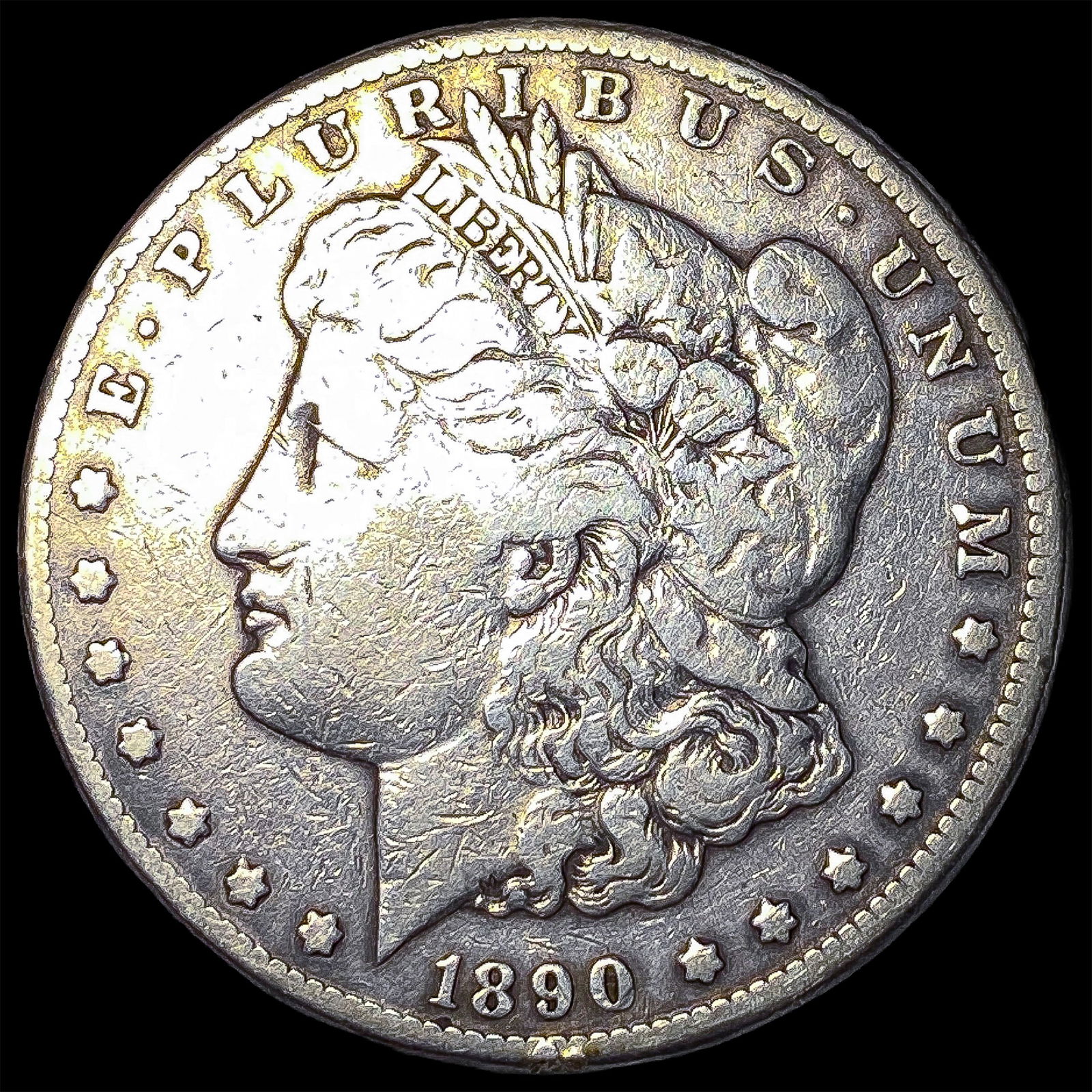 1890-CC Silver Morgan Dollar LIGHTLY CIRCULATED (1 of 2)