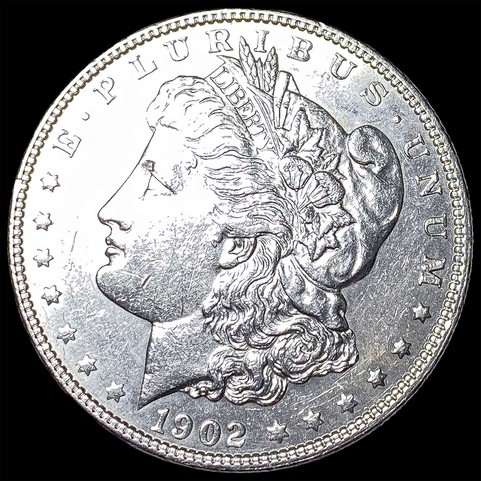 1902 Morgan Silver Dollar UNCIRCULATED: 1902 Morgan Silver Dollar UNCIRCULATED