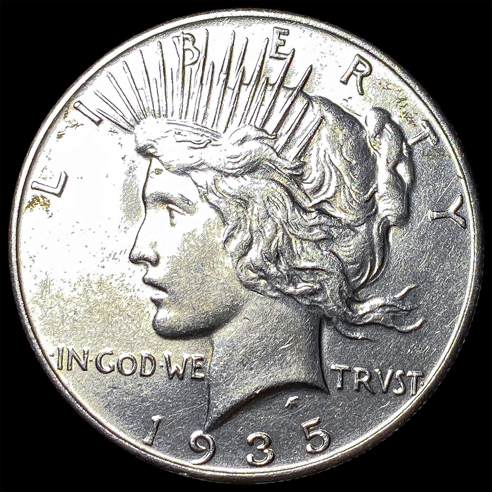 1935 Silver Peace Dollar UNCIRCULATED (1 of 2)