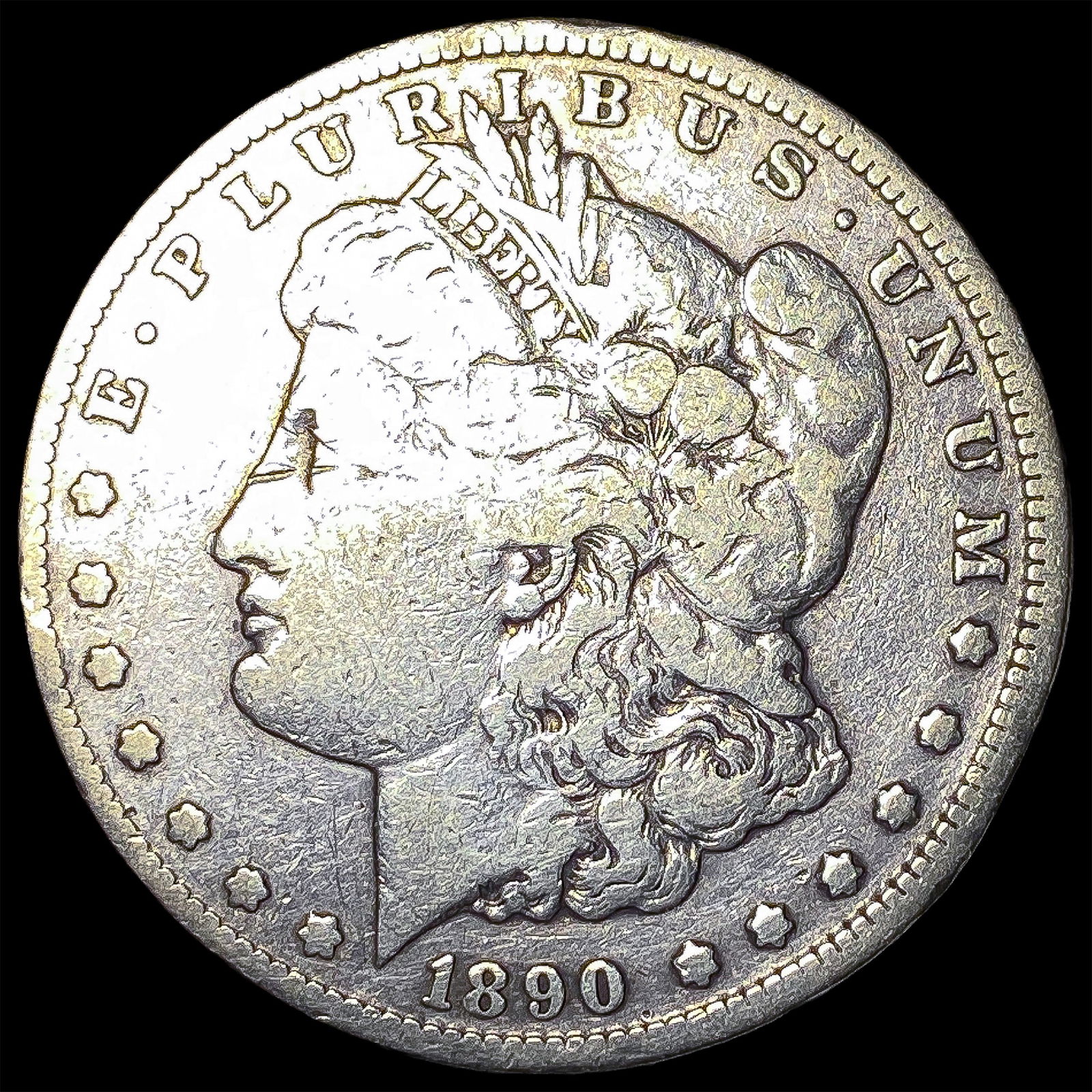 1890-CC Silver Morgan Dollar NICELY CIRCULATED (1 of 2)