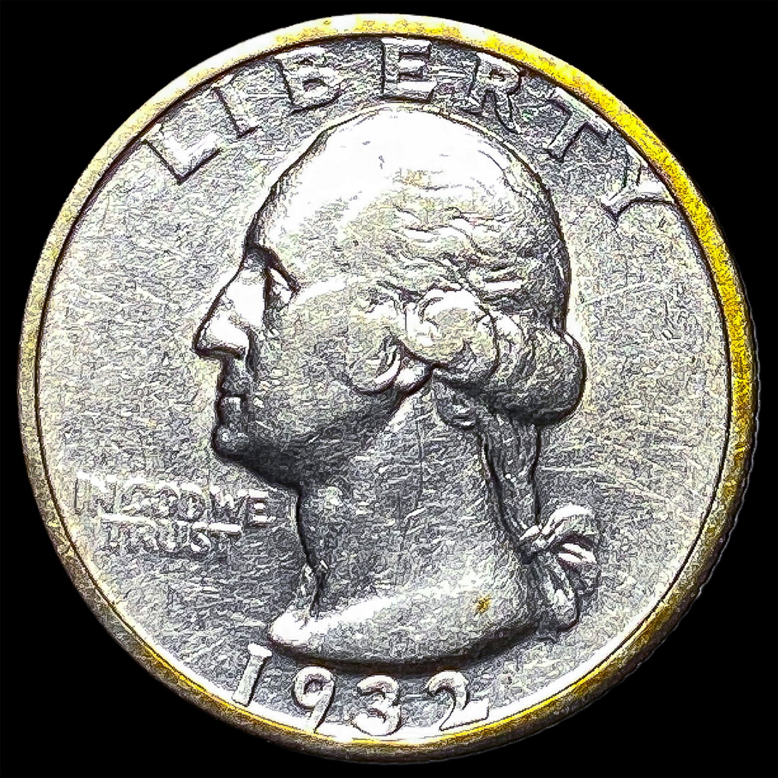 1932-S Silver Washington Quarter UNCIRCULATED (1 of 2)