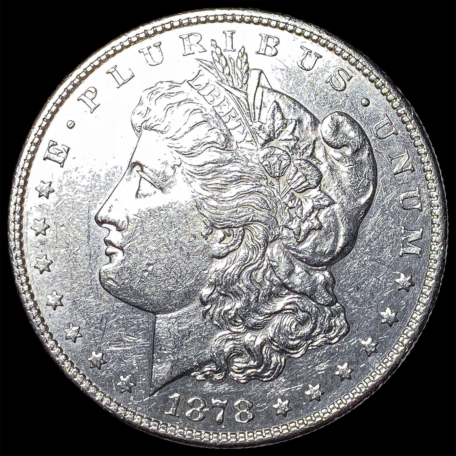 1878-S Silver Morgan Dollar UNCIRCULATED: 1878-S Silver Morgan Dollar UNCIRCULATED
