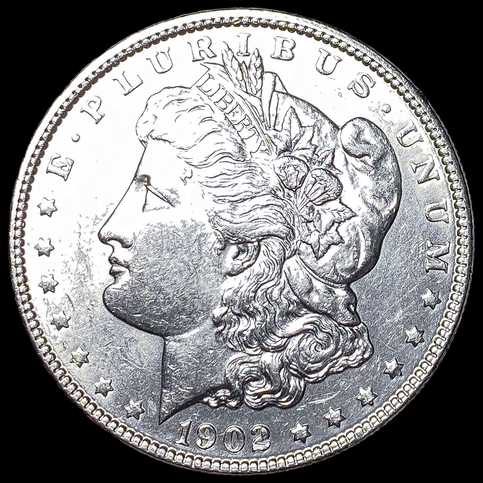 1902 Morgan Silver Dollar UNCIRCULATED: 1902 Morgan Silver Dollar UNCIRCULATED