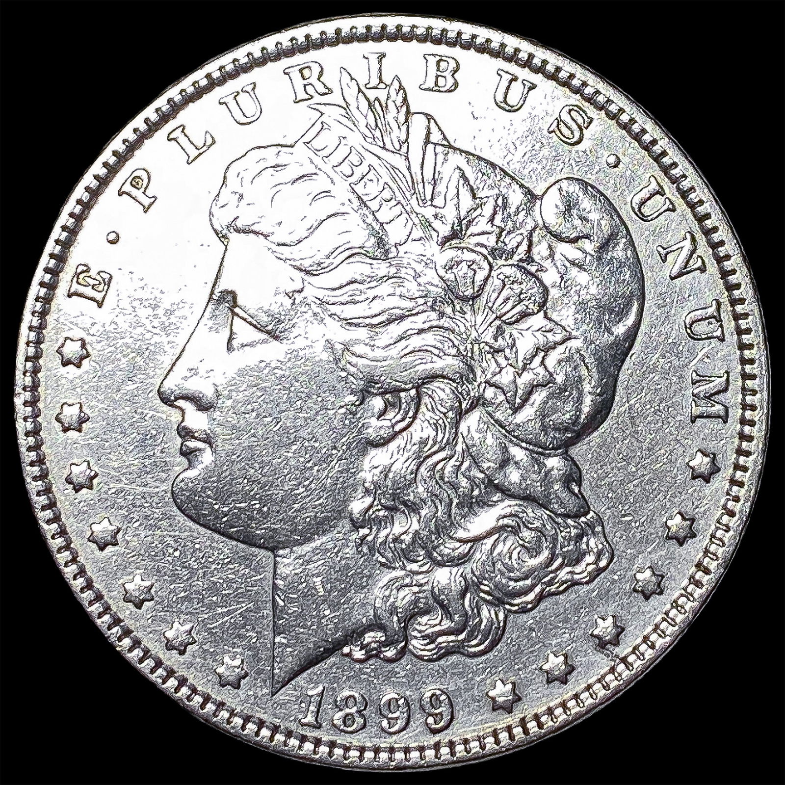 1899 Silver Morgan Dollar CLOSELY UNCIRCULATED: 1899 Silver Morgan Dollar CLOSELY UNCIRCULATED