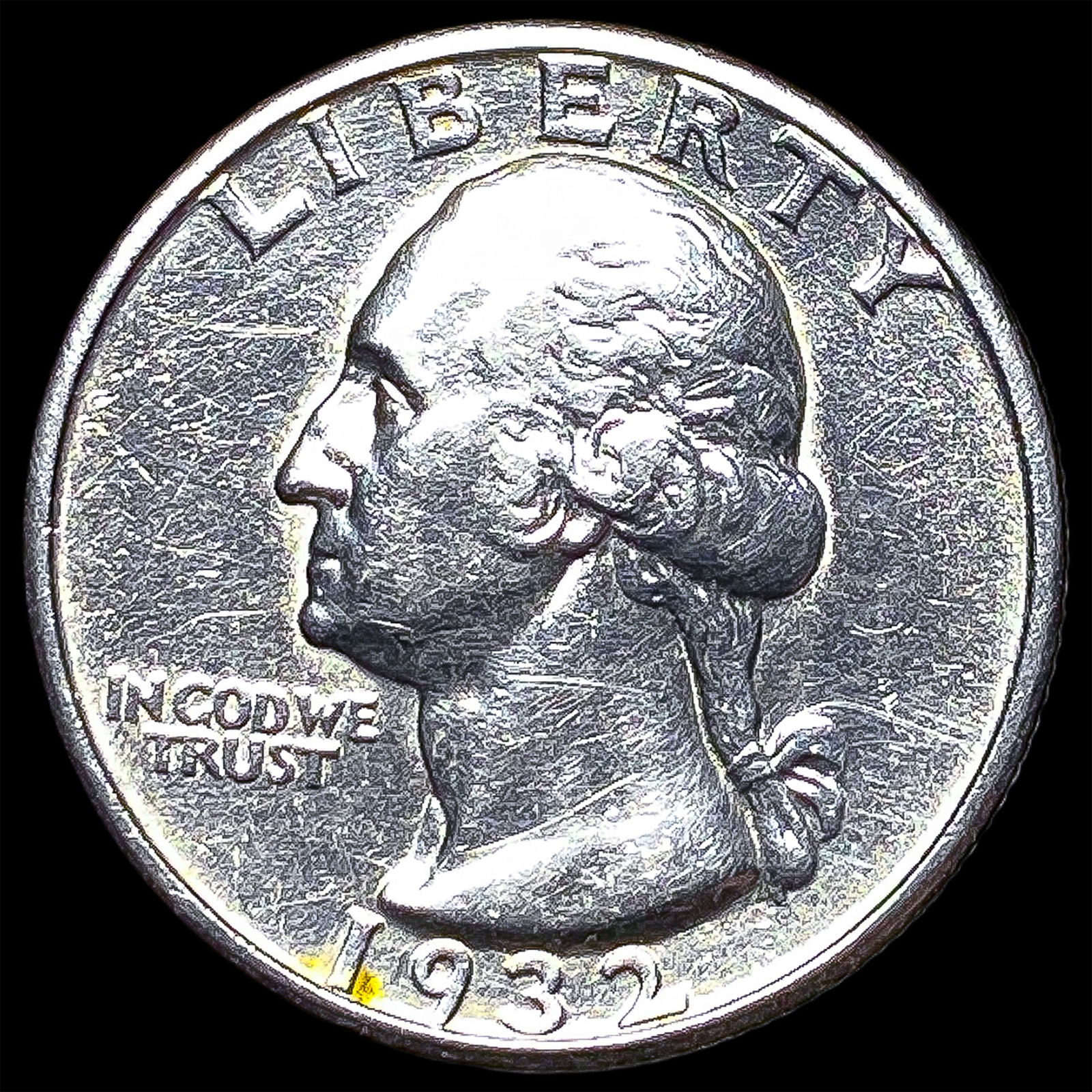 1932-S Silver Washington Quarter UNCIRCULATED (1 of 2)