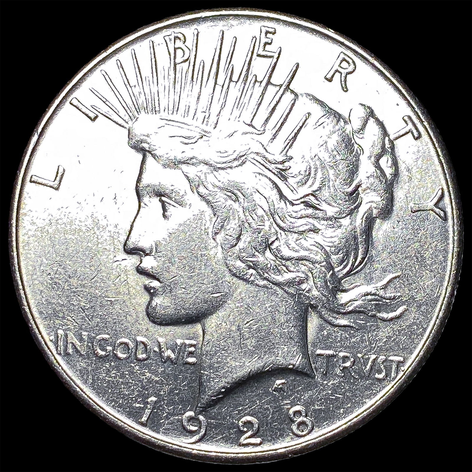 1928-S Silver Peace Dollar UNCIRCULATED: 1928-S Silver Peace Dollar UNCIRCULATED