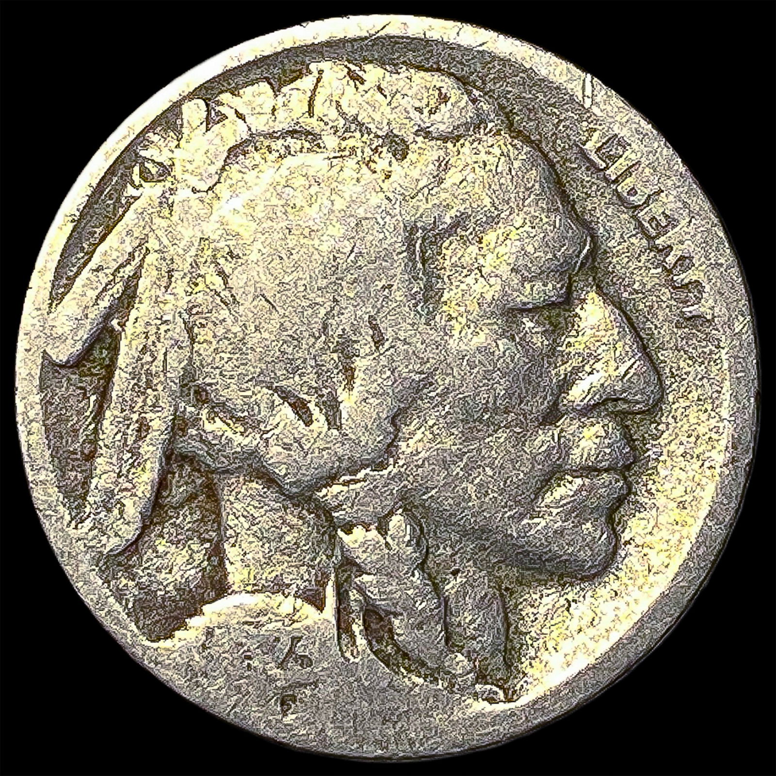 1913-S Type 2 Buffalo Nickel ABOUT UNCIRCULATED (1 of 2)