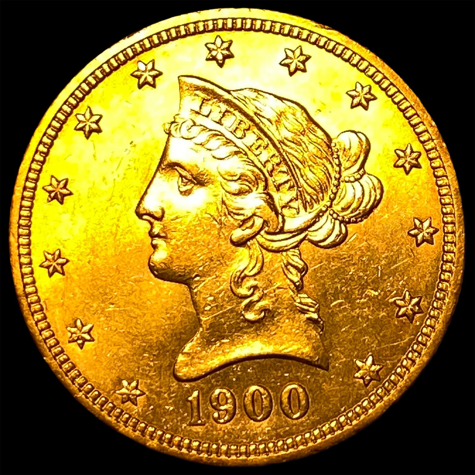 1900 Liberty Head $10 Eagle Gold Coin UNCIRCULATED (1 of 2)