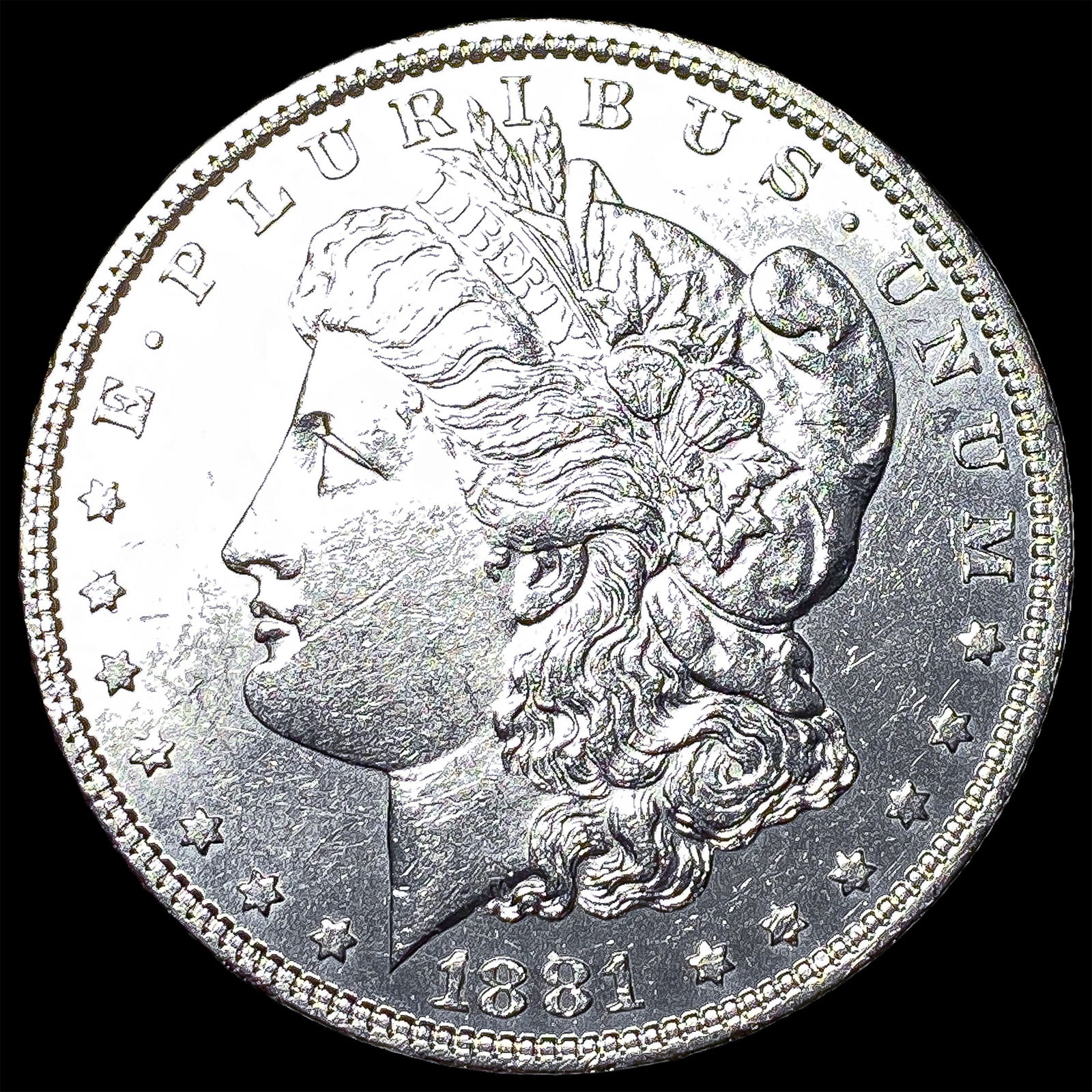 1881 Morgan Silver Dollar UNCIRCULATED: 1881 Morgan Silver Dollar UNCIRCULATED