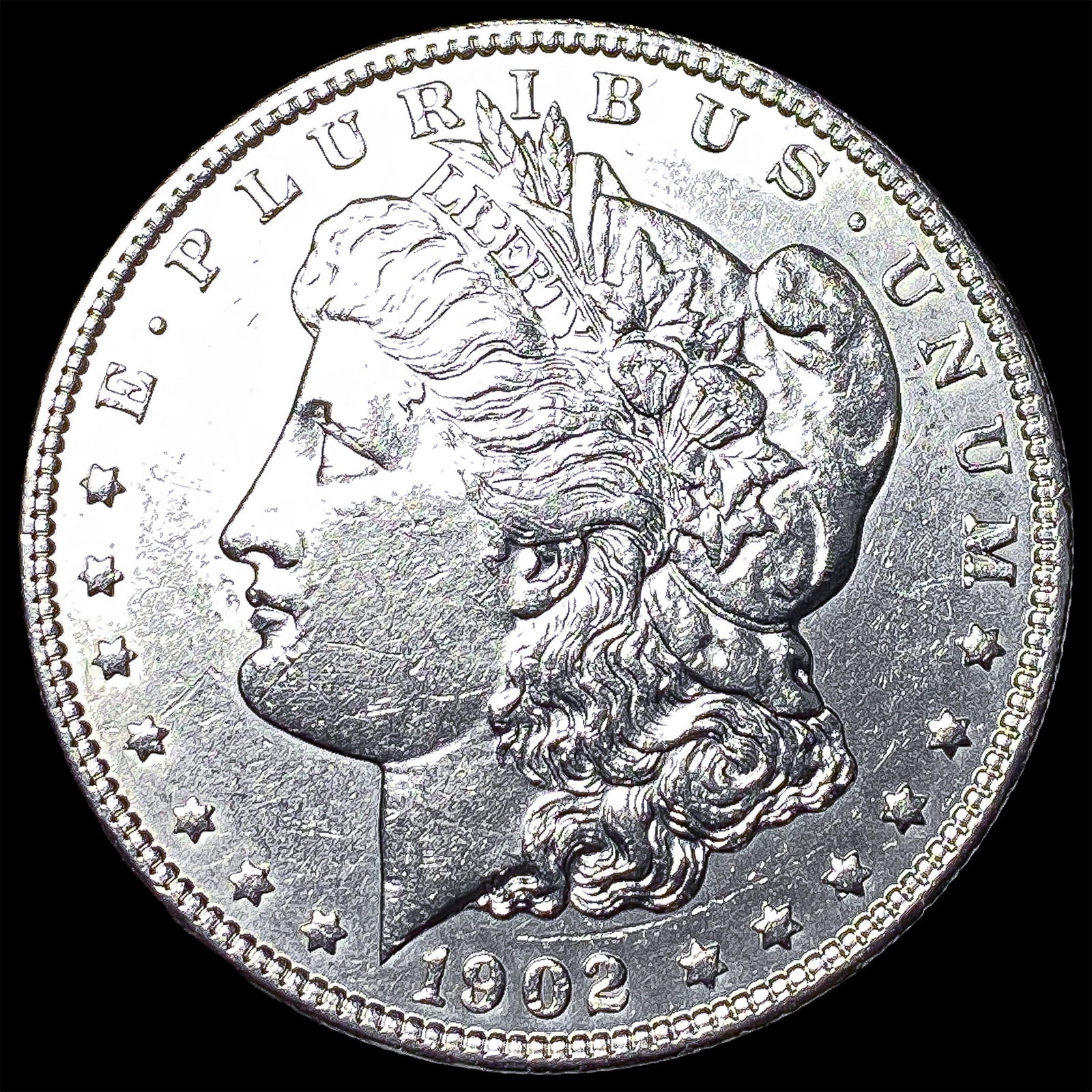 1902 Morgan Silver Dollar CLOSELY UNCIRCULATED: 1902 Morgan Silver Dollar CLOSELY UNCIRCULATED