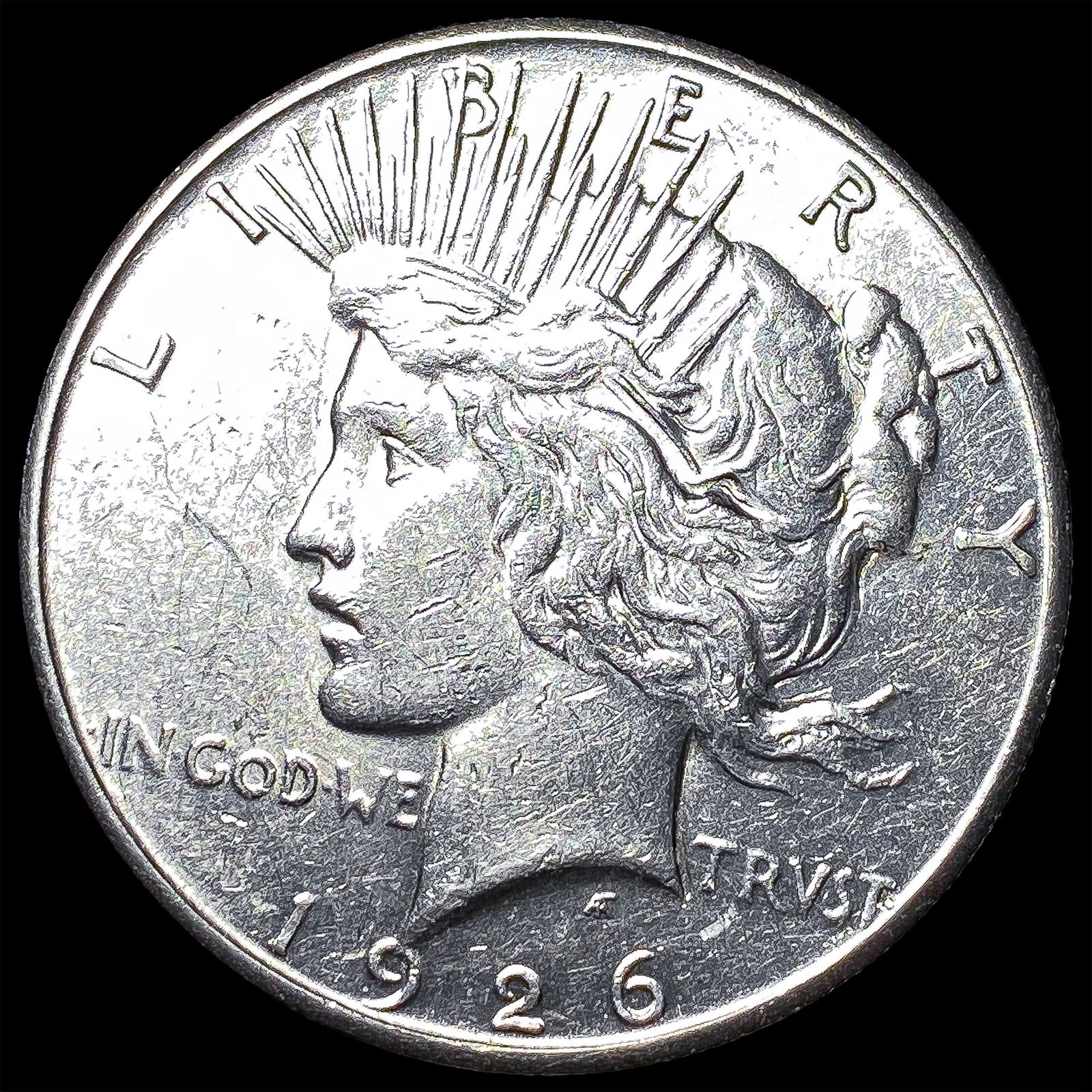 1926-S Peace Silver Dollar UNCIRCULATED: 1926-S Peace Silver Dollar UNCIRCULATED