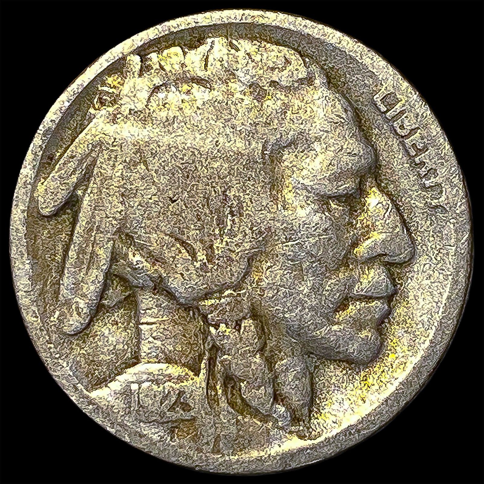 1913 Type 1 Buffalo Nickel ABOUT UNCIRCULATED (1 of 2)