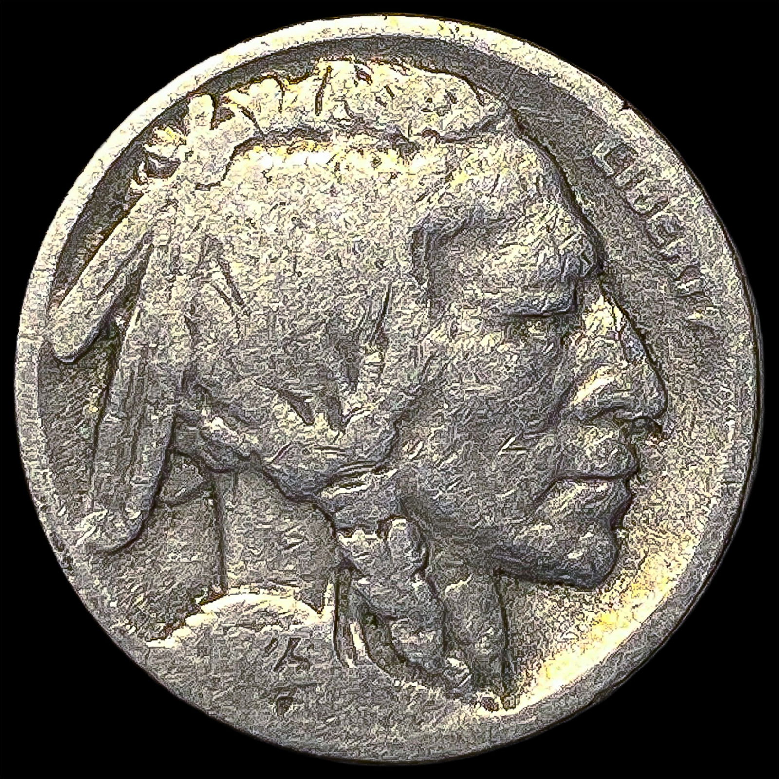 1913-S Type 2 Buffalo Nickel ABOUT UNCIRCULATED (1 of 2)
