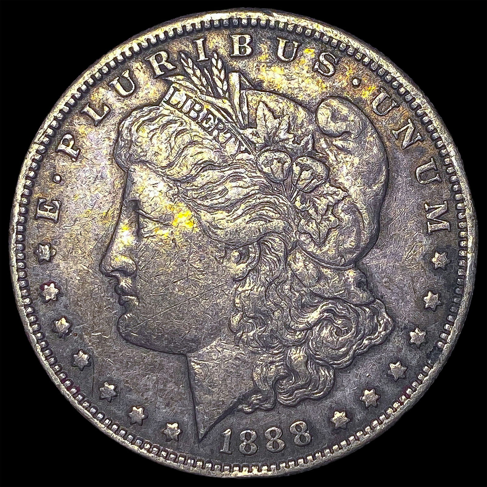 1888-S Silver Morgan Dollar CLOSELY UNCIRCULATED (1 of 2)