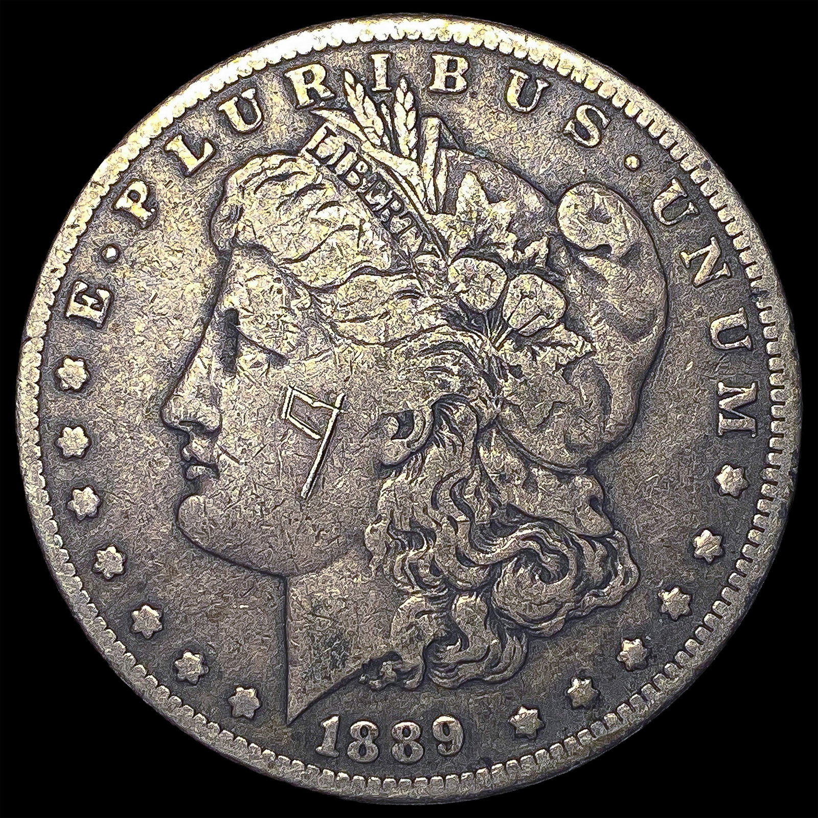 1889-CC Silver Morgan Dollar HIGH GRADE (1 of 2)
