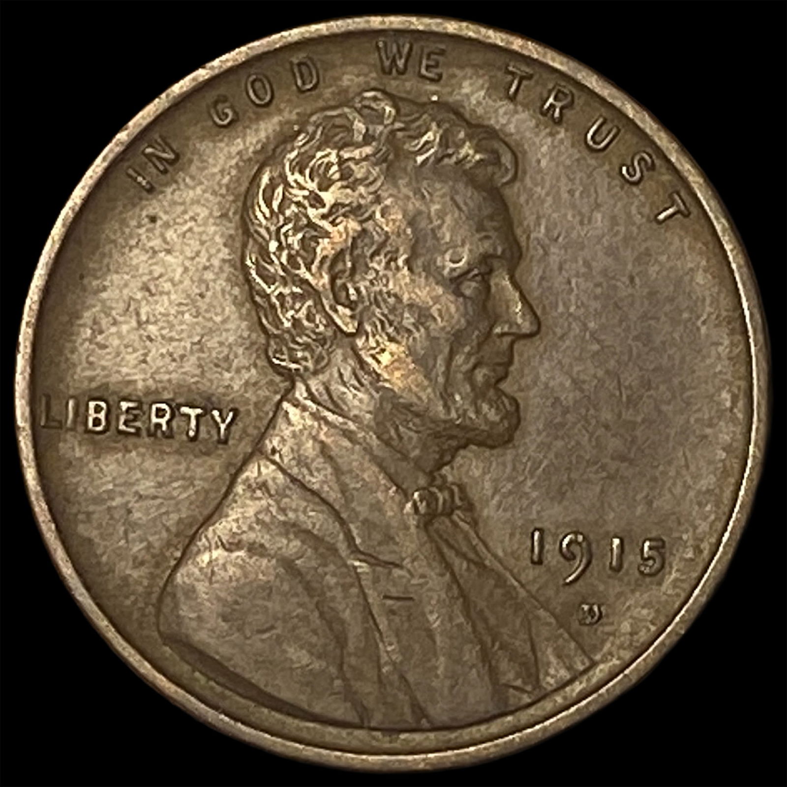 1915-S Lincoln Wheat Cent NEARLY UNCIRCULATED (1 of 2)