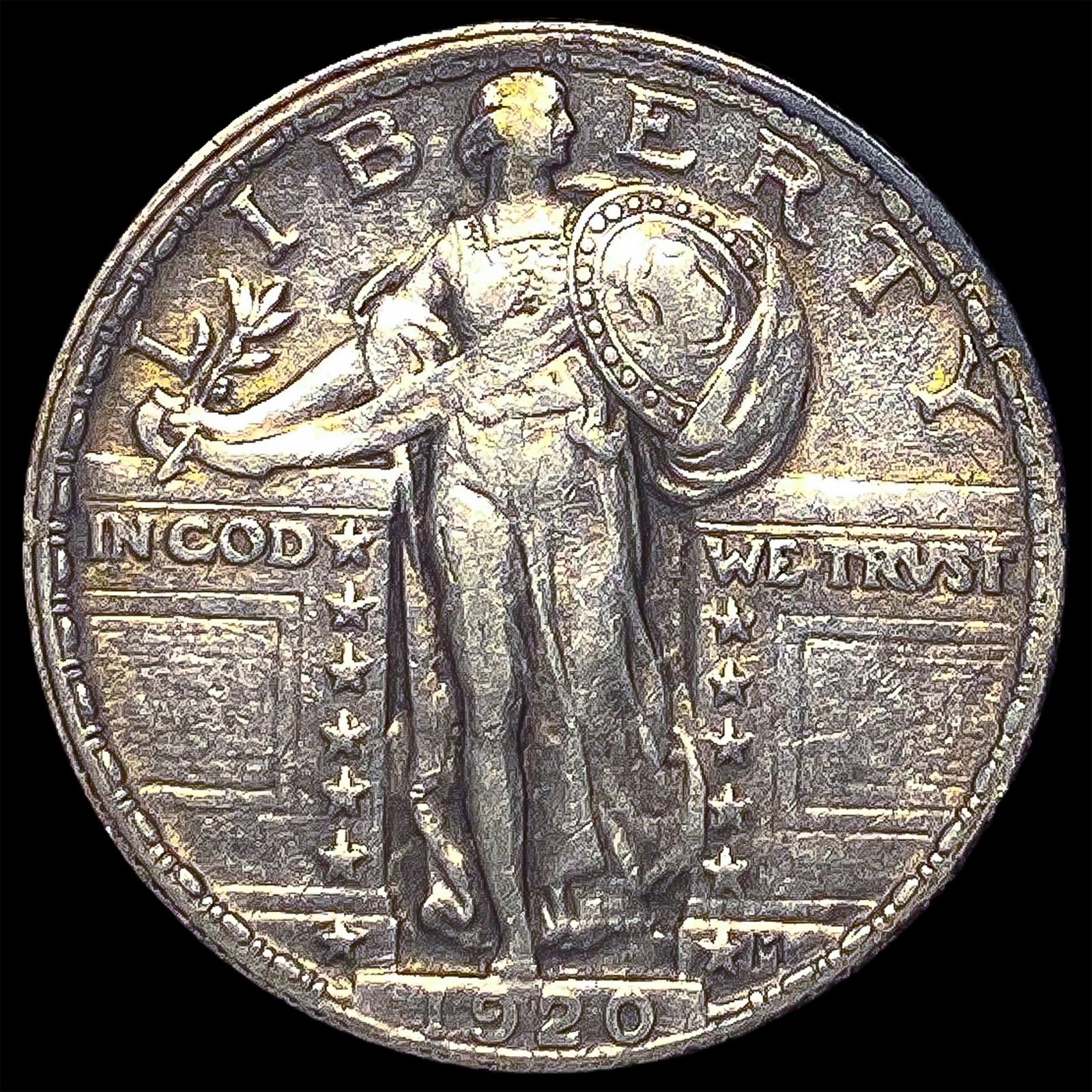 1920 Standing Liberty Quarter CLOSELY UNCIRCULATED (1 of 2)