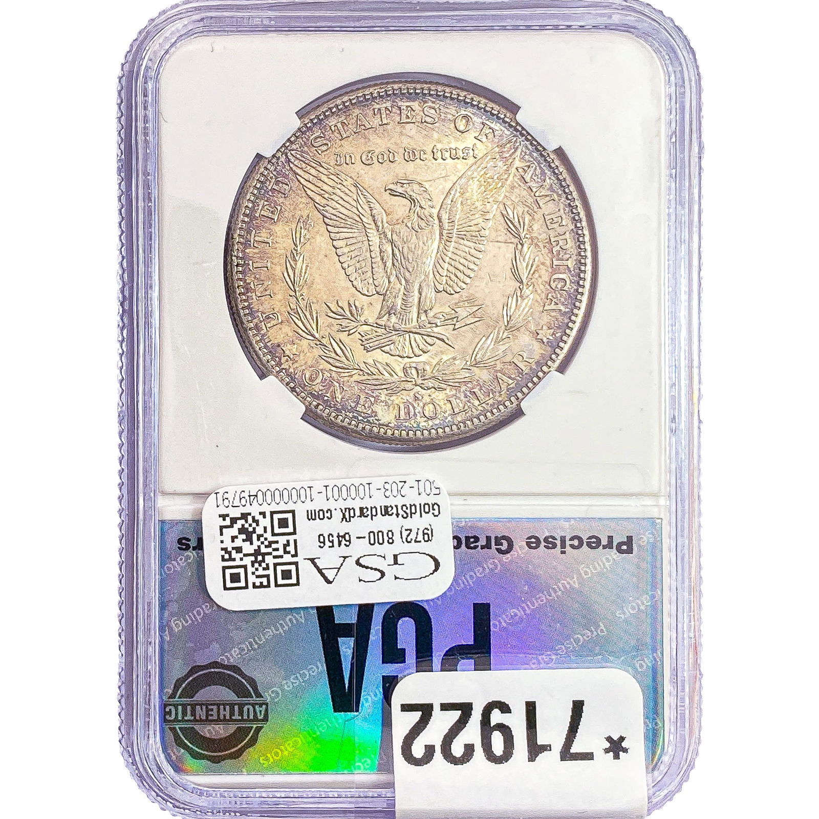 1886-S Morgan Silver Dollar PGA MS64 - 2