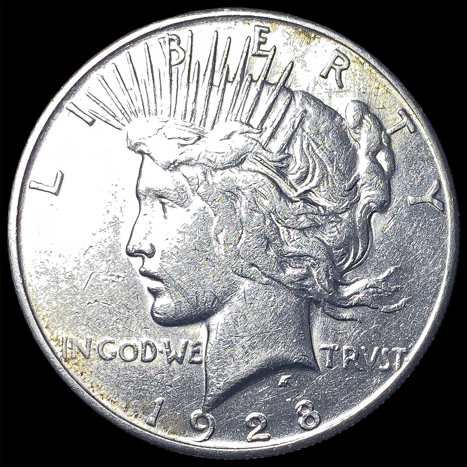 1928-S Silver Peace Dollar UNCIRCULATED: 1928-S Silver Peace Dollar UNCIRCULATED