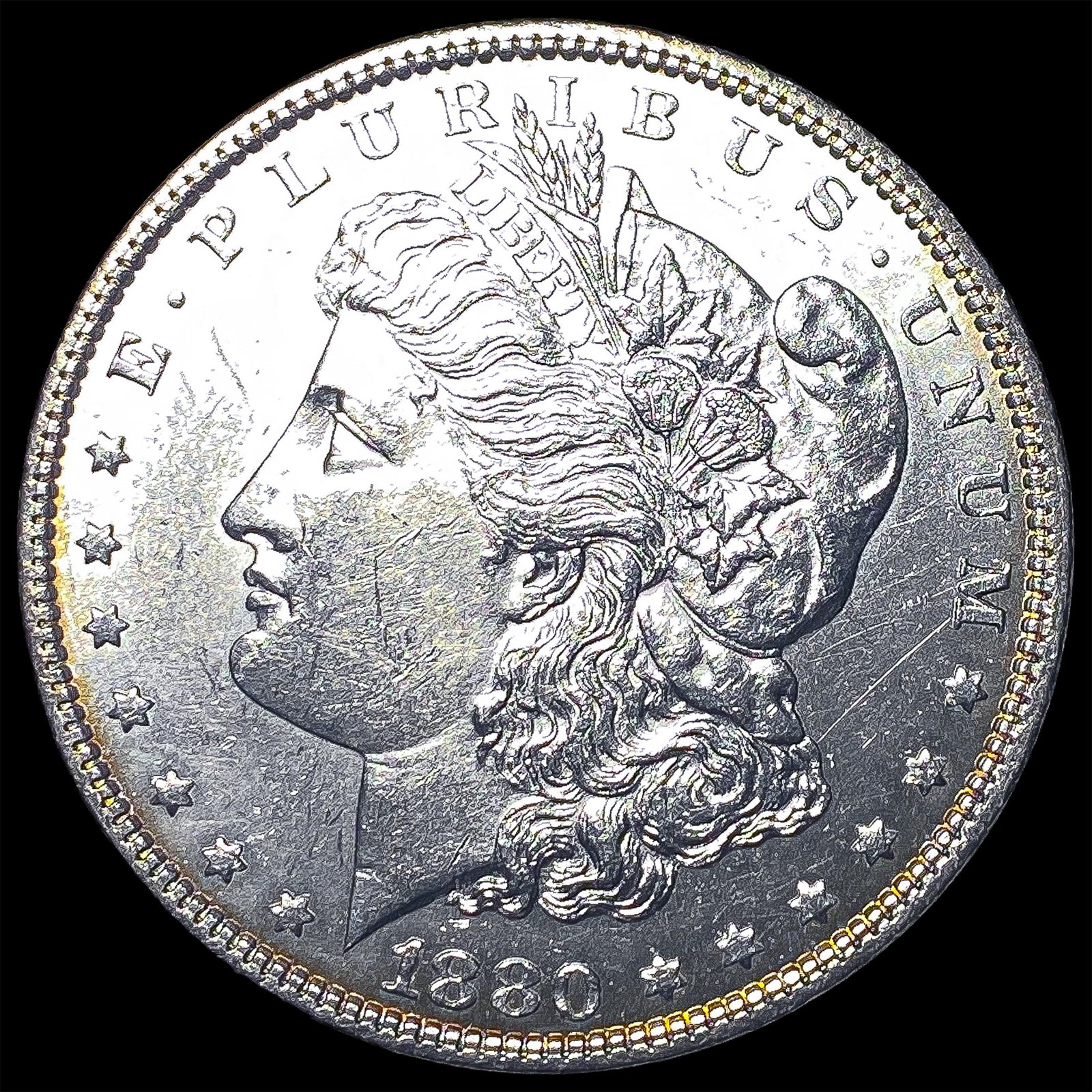 1880 Morgan Silver Dollar UNCIRCULATED (1 of 2)