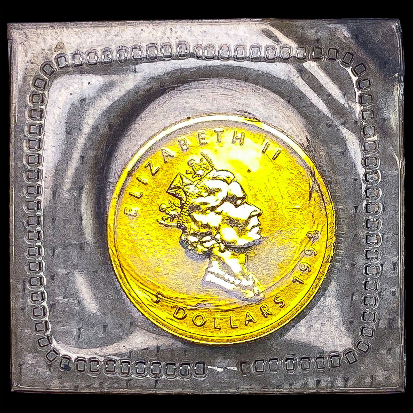 1998 Canada 1/10 oz Gold Maple Leaf $5 GEM BU (1 of 2)