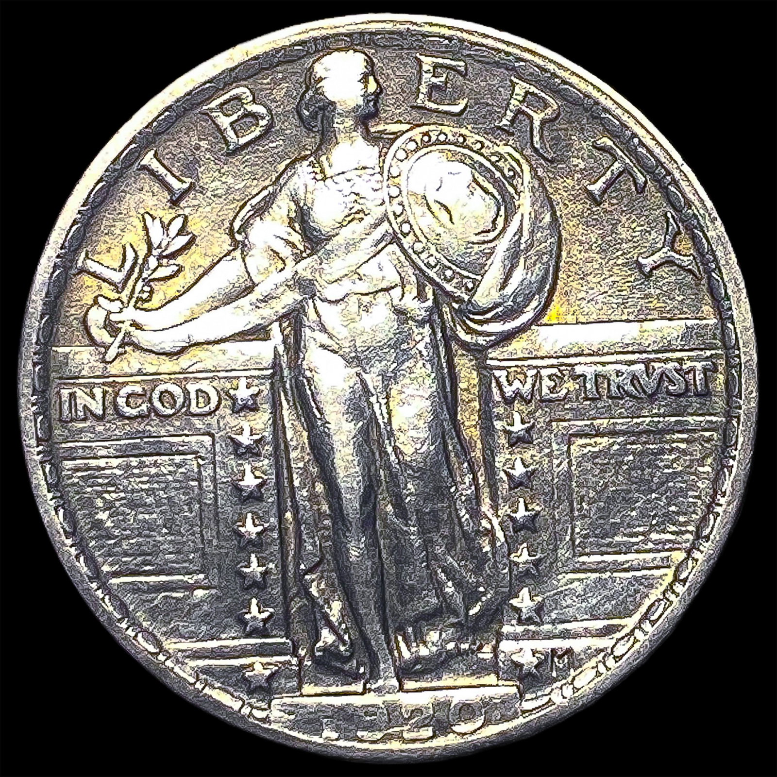 1920 Standing Liberty Quarter CLOSELY UNCIRCULATED (1 of 2)