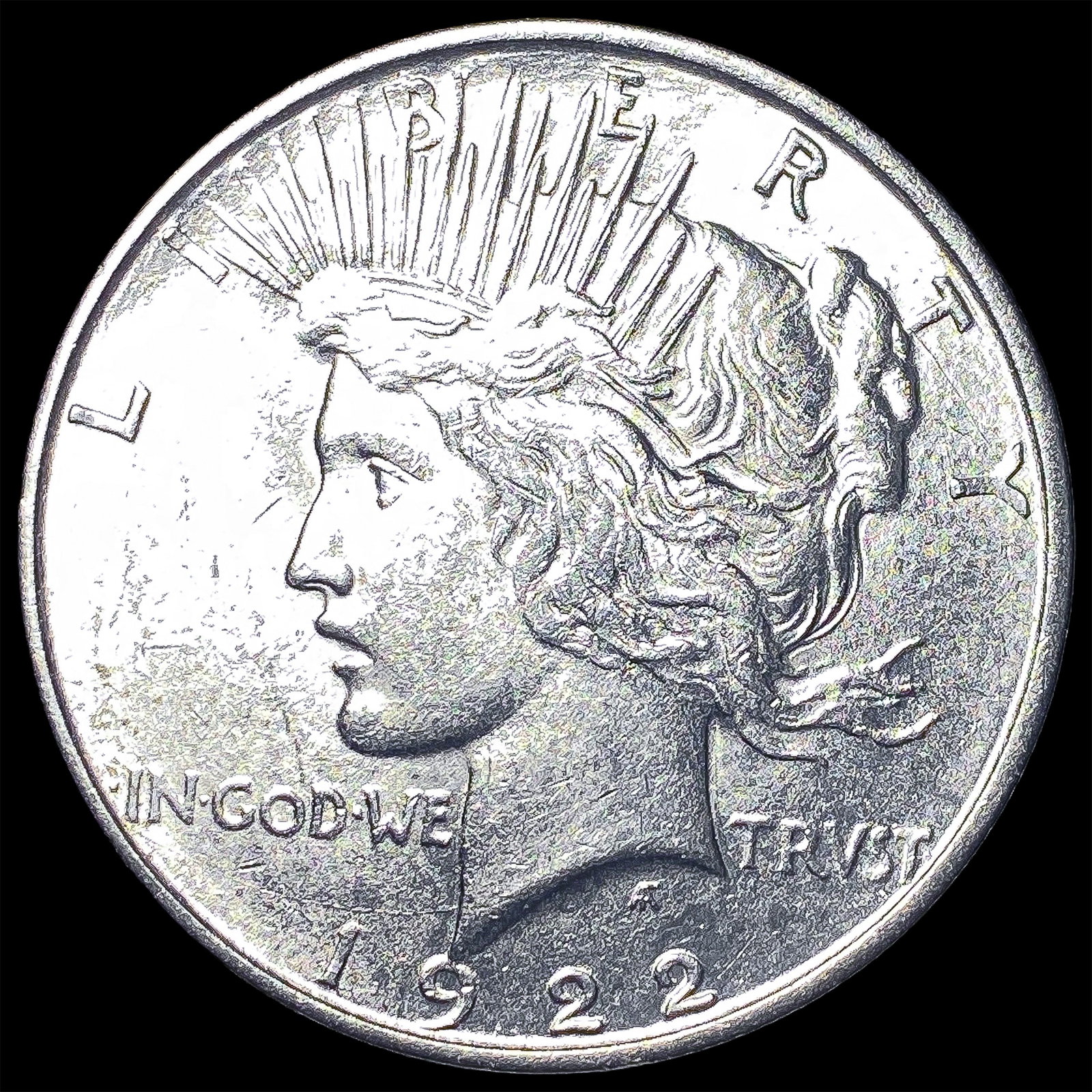 1922-D Silver Peace Dollar UNCIRCULATED: 1922-D Silver Peace Dollar UNCIRCULATED
