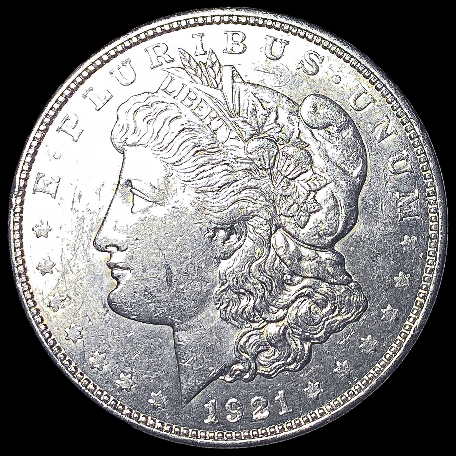1921-D Morgan Silver Dollar UNCIRCULATED (1 of 2)
