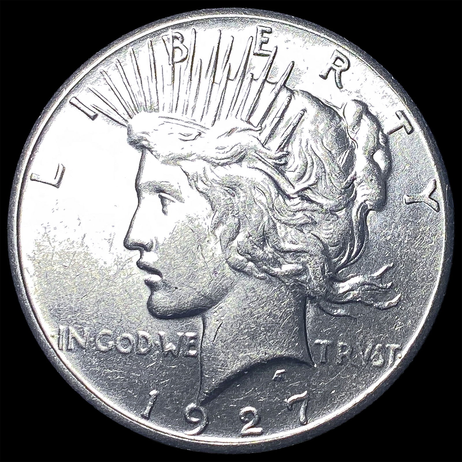 1927 Peace Silver Dollar UNCIRCULATED: 1927 Peace Silver Dollar UNCIRCULATED
