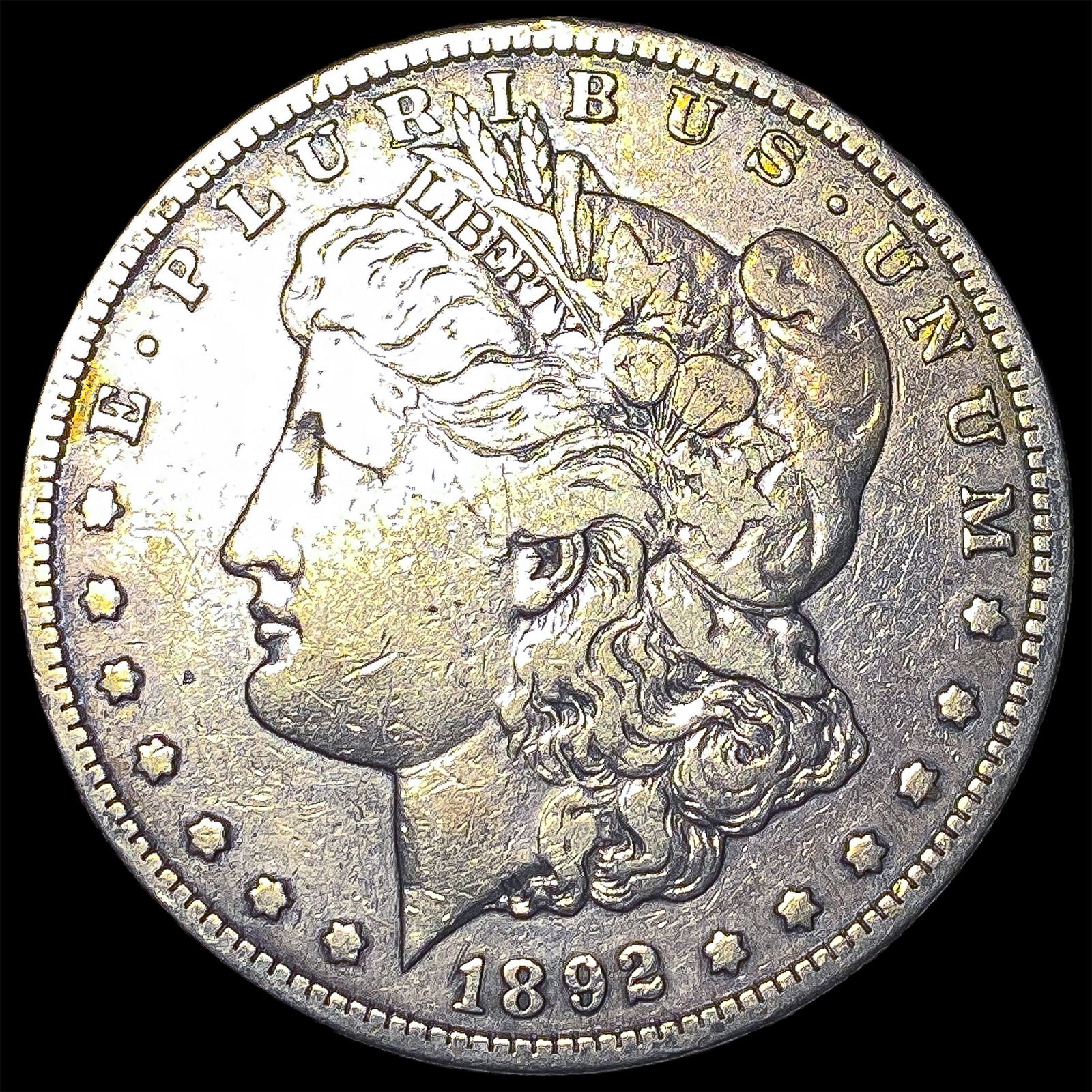 1892 Morgan Silver Dollar LIGHTLY CIRCULATED (1 of 2)