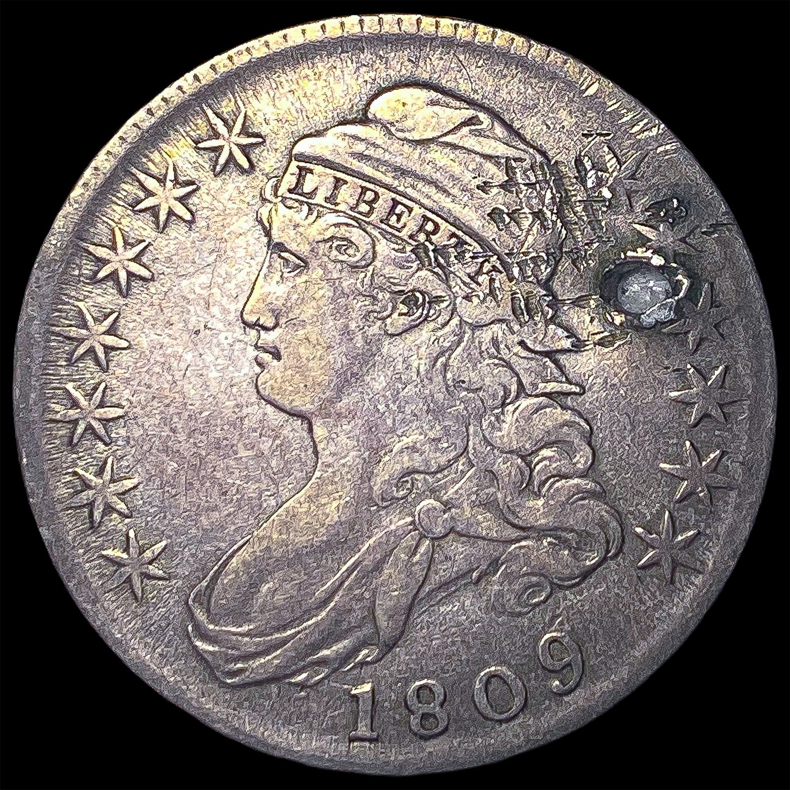 1809 Capped Bust Half Dollar HIGH GRADE: 1809 Capped Bust Half Dollar HIGH GRADE