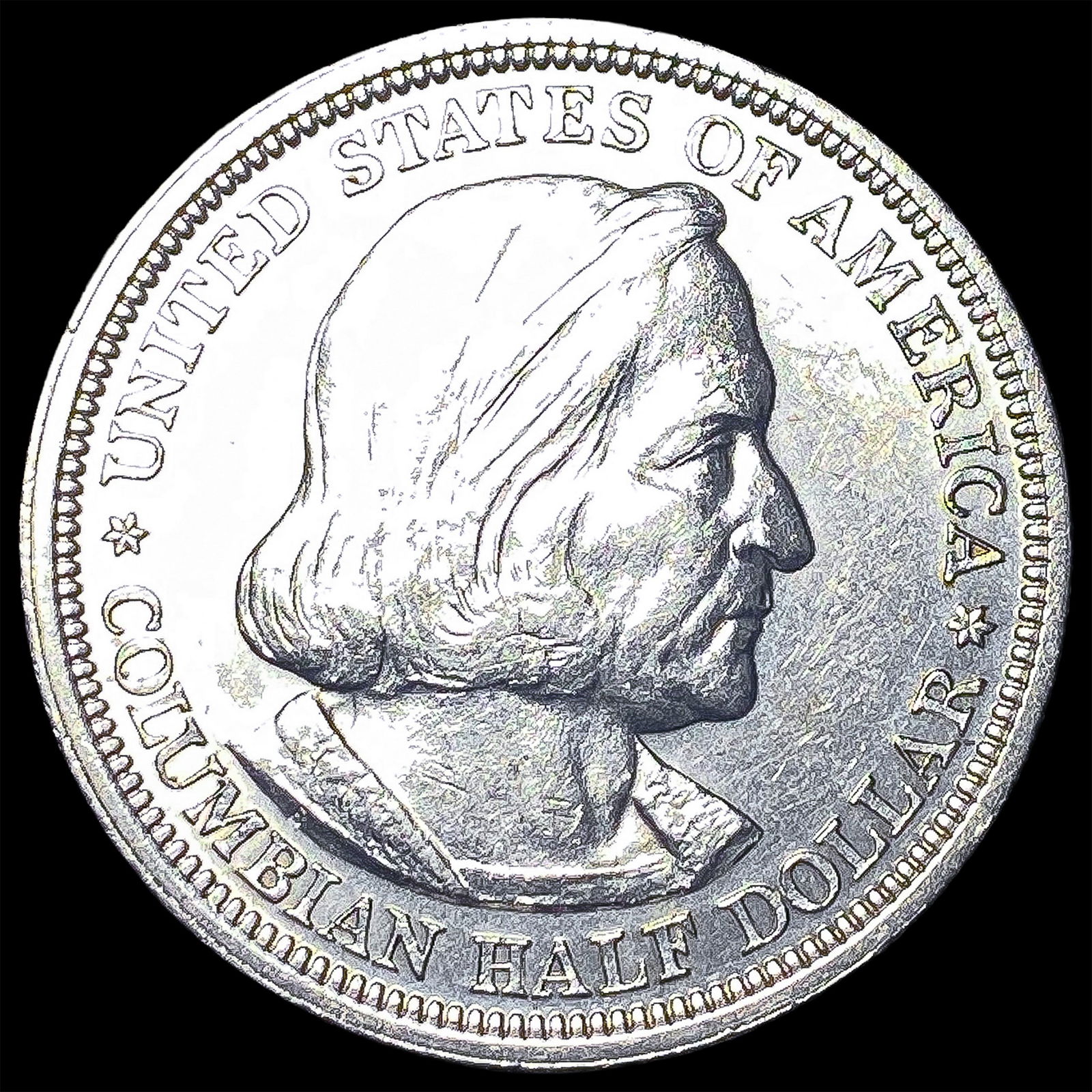 1893 Silver Columbian Half Dollar UNCIRCULATED: 1893 Silver Columbian Half Dollar UNCIRCULATED
