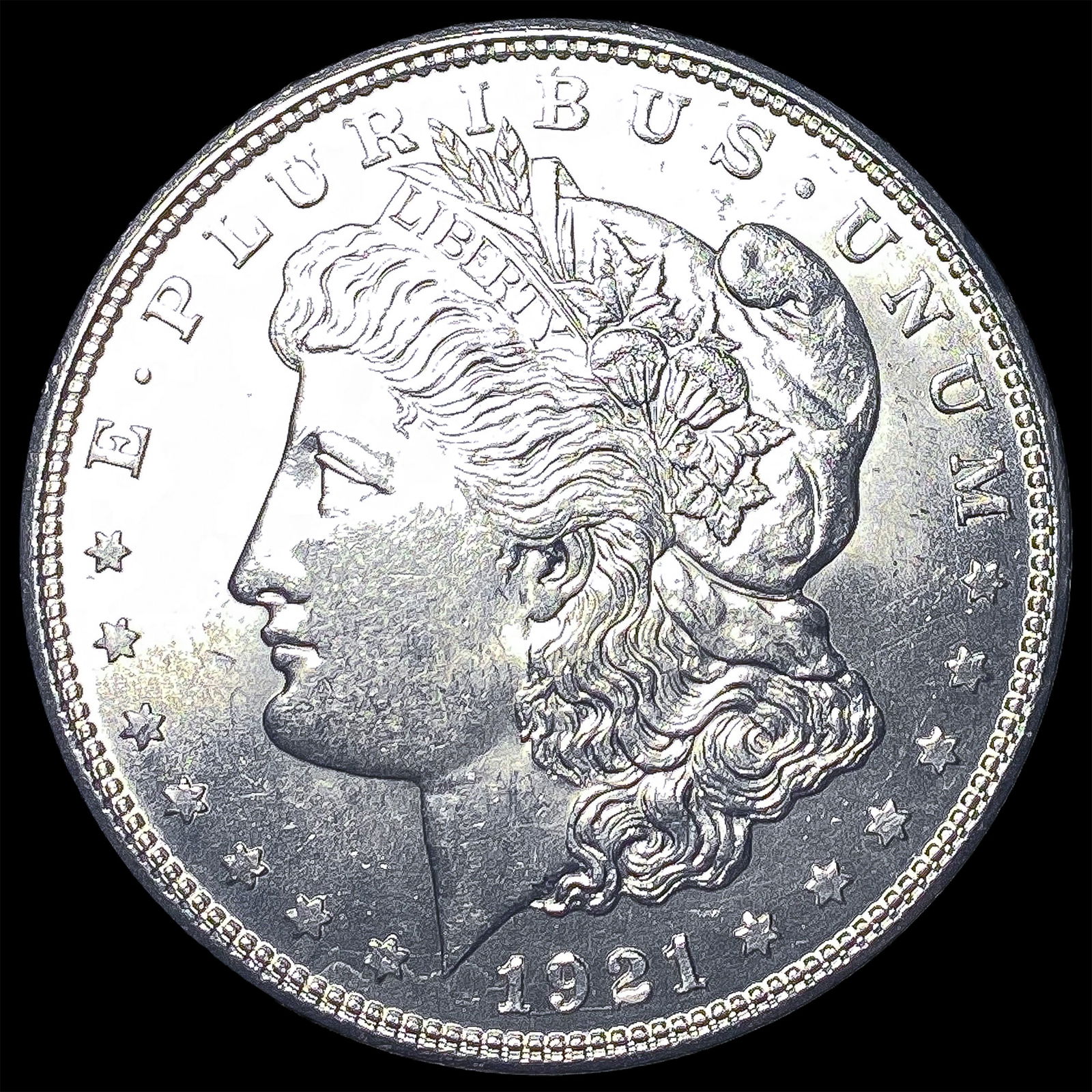 1921 Silver Morgan Dollar UNCIRCULATED: 1921 Silver Morgan Dollar UNCIRCULATED