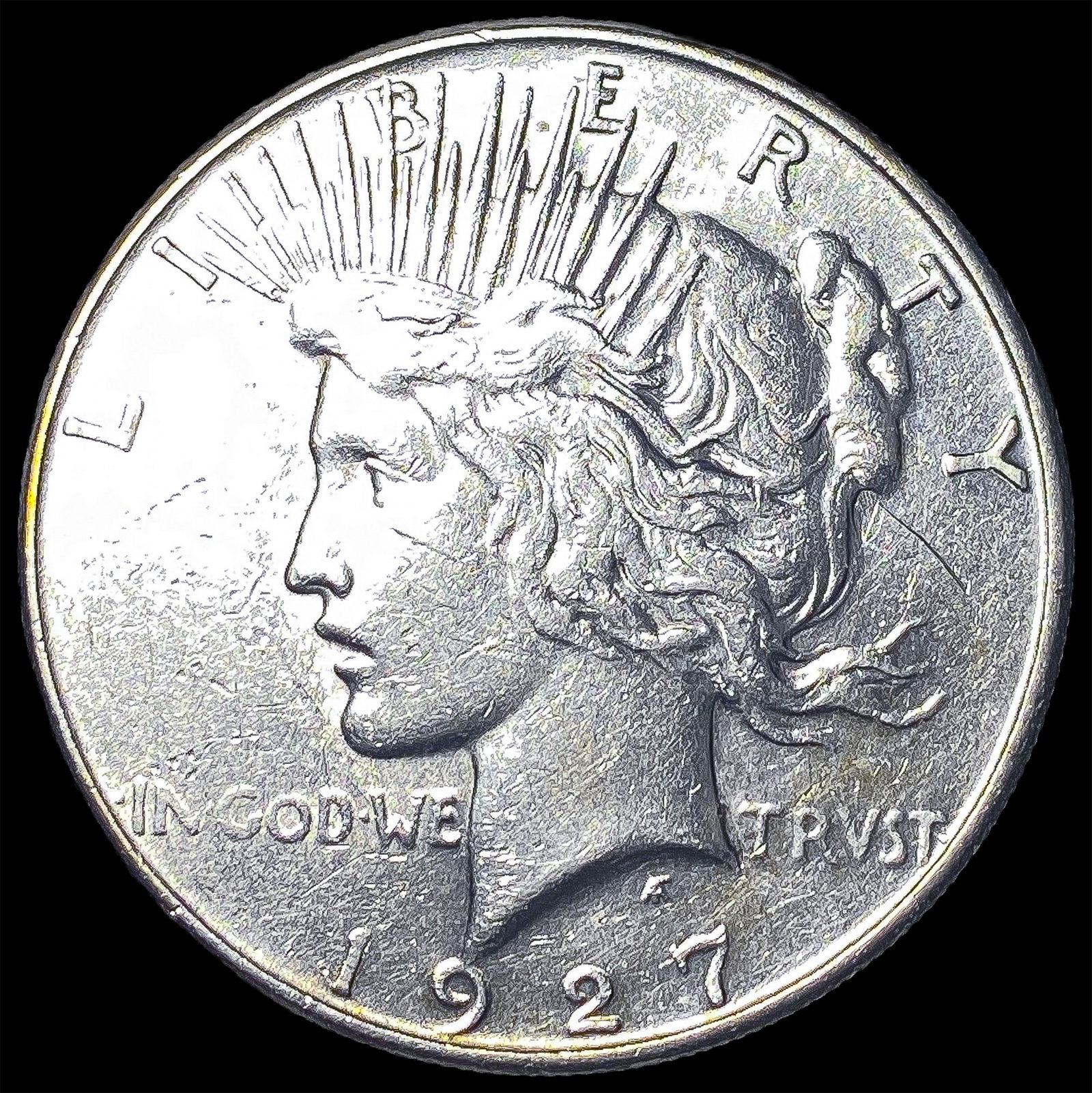 1927-S Silver Peace Dollar UNCIRCULATED: 1927-S Silver Peace Dollar UNCIRCULATED