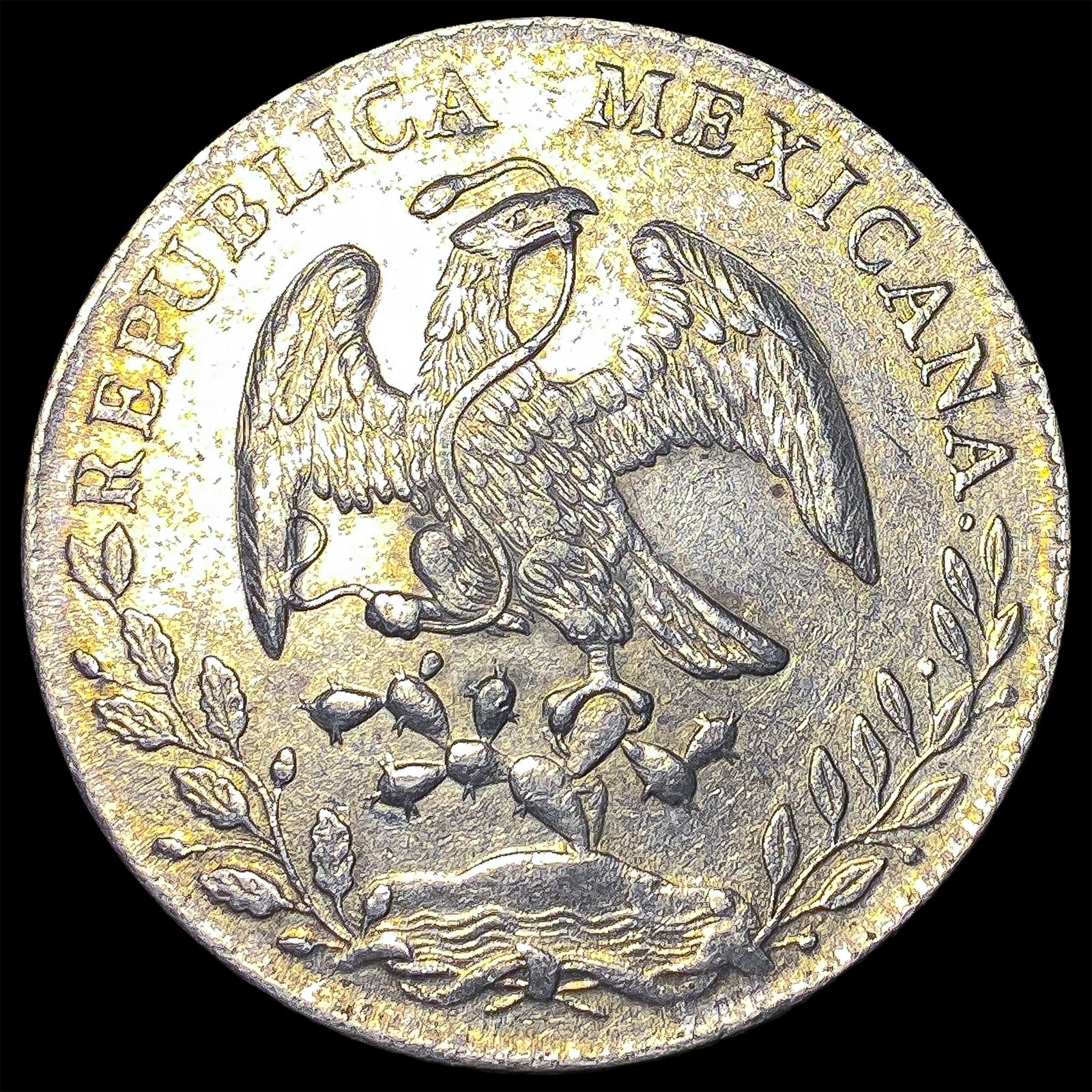 1889 Mexico Silver 8 Reales UNCIRCULATED: 1889 Mexico Silver 8 Reales UNCIRCULATED