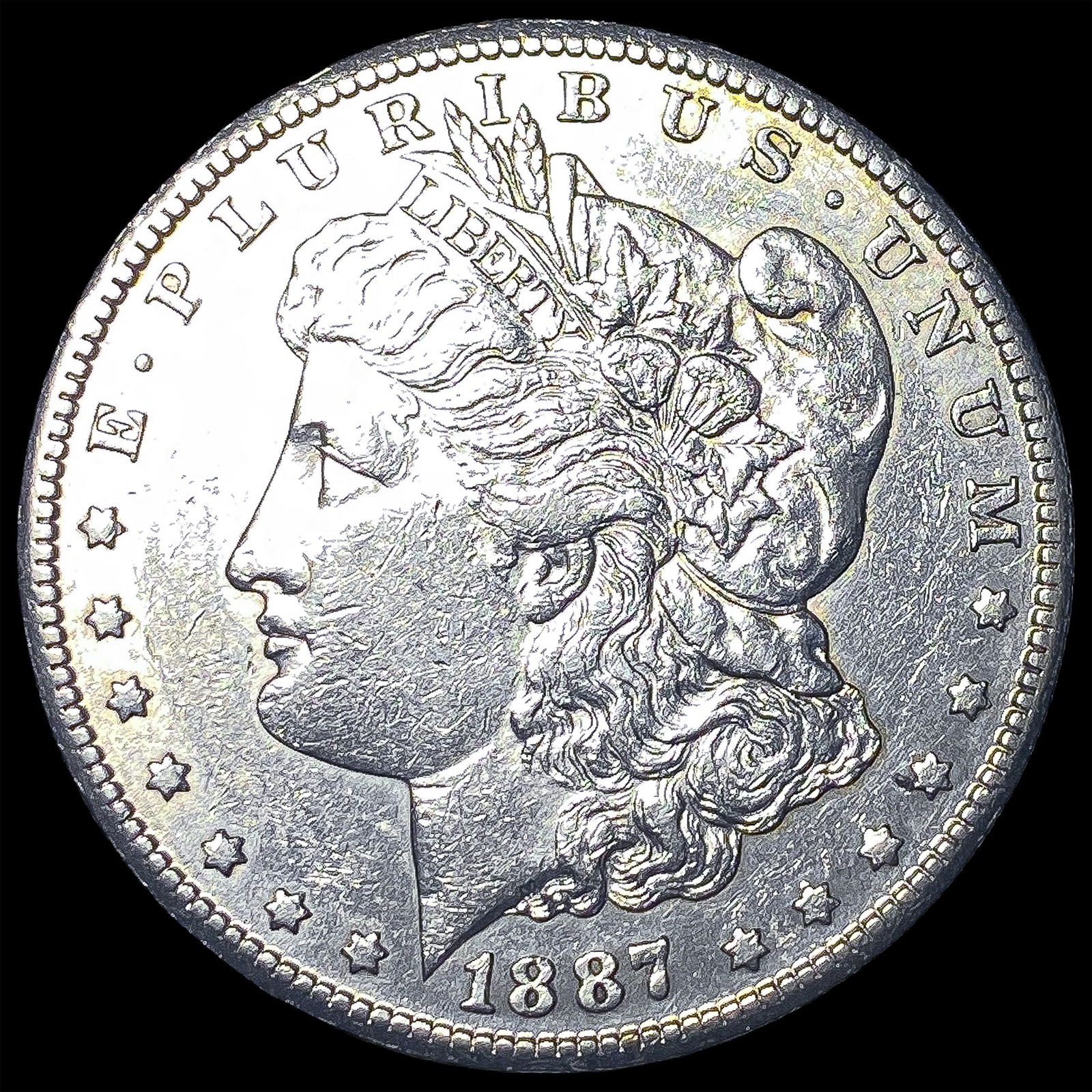 1887-S Morgan Silver Dollar UNCIRCULATED: 1887-S Morgan Silver Dollar UNCIRCULATED