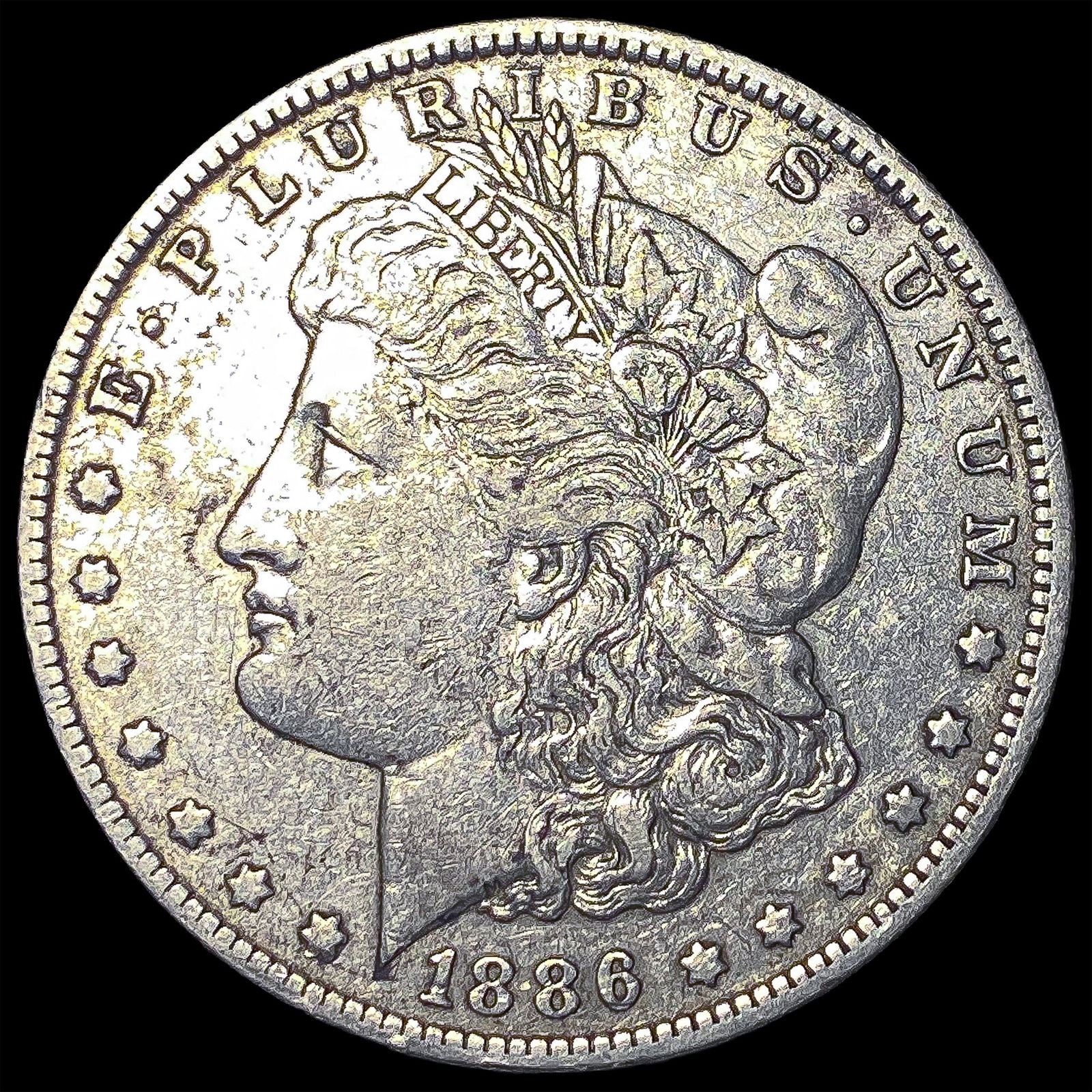 1886-O Silver Morgan Dollar NEARLY UNCIRCULATED: 1886-O Silver Morgan Dollar NEARLY UNCIRCULATED