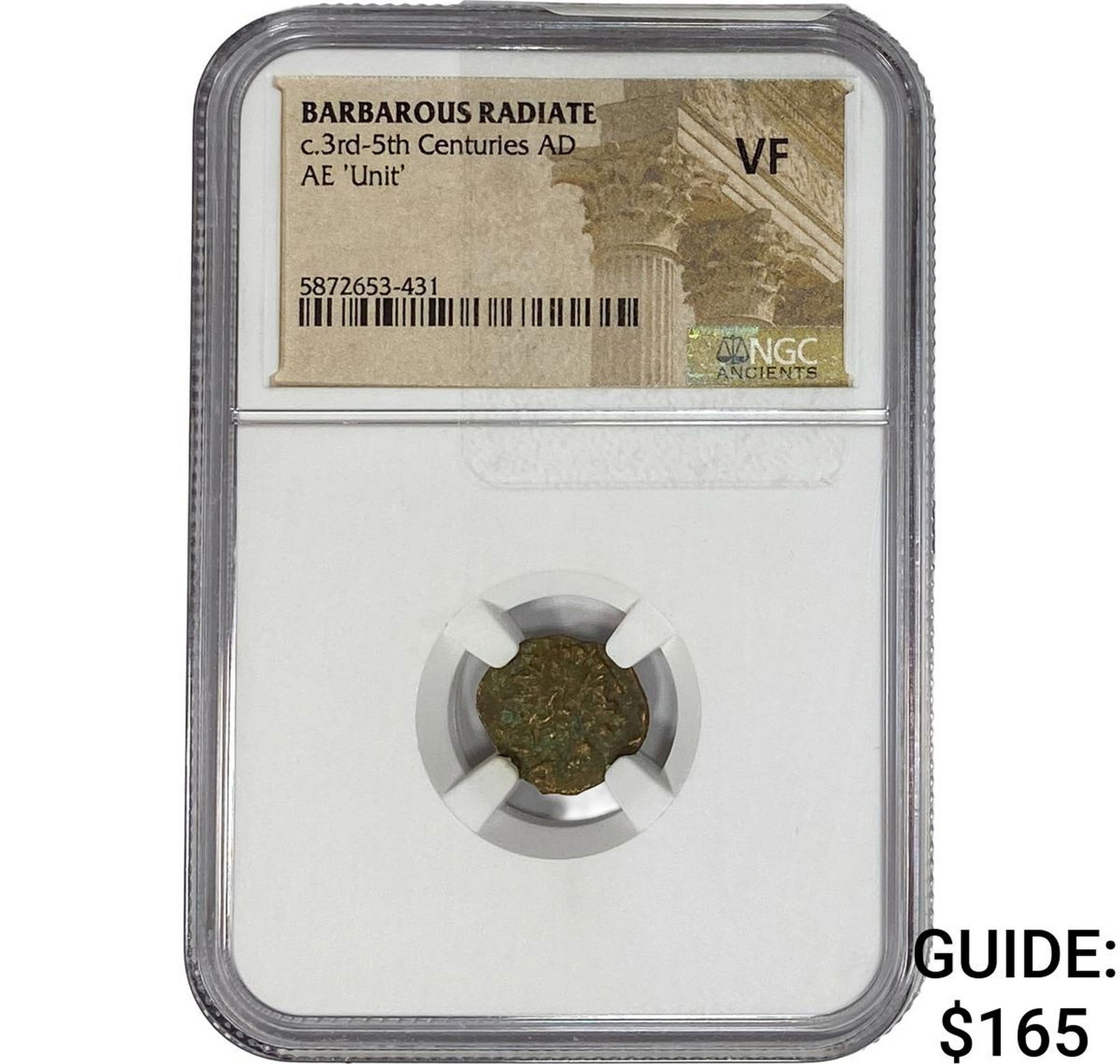 Barbarous Radiate c.3rd-5th Cent. AD Bronze Unit NGC VF (1 of 2)