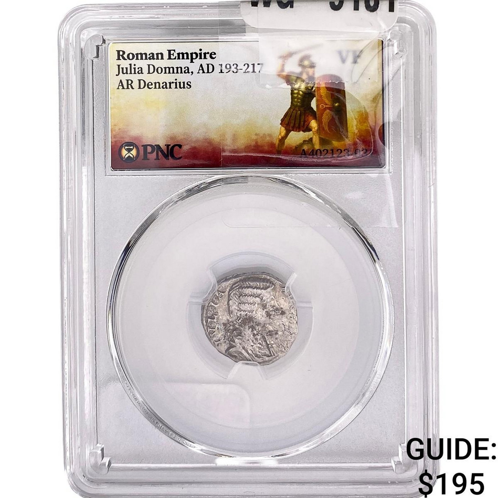 Roman Julia Domna, AD 193-217 Silver Denarius PNC VF: Roman Julia Domna, AD 193-217 Silver Denarius PNC VF