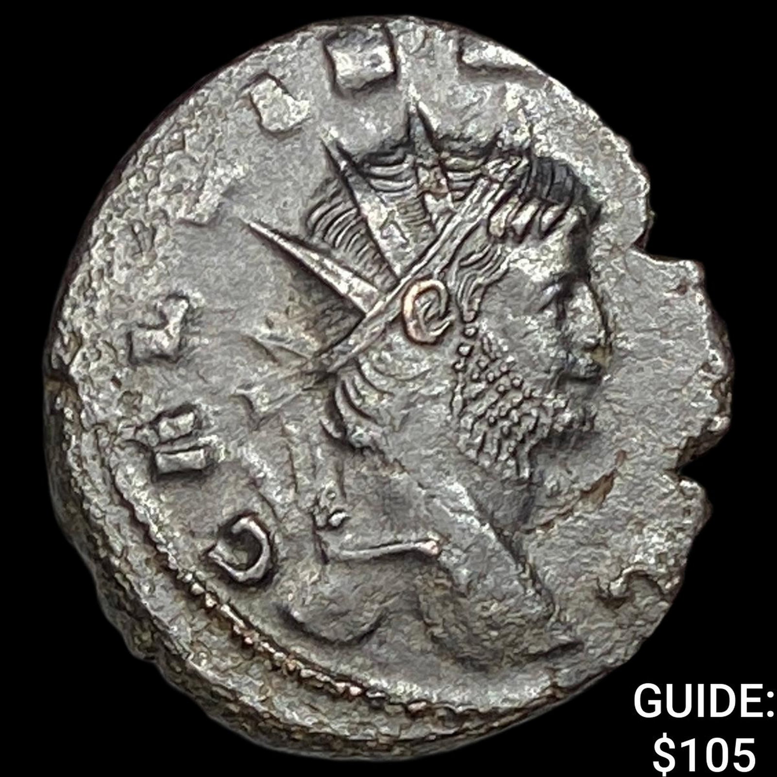 Roman Gallienus 253-268 AD BI Dbl Denarius CHOICE AU (1 of 2)