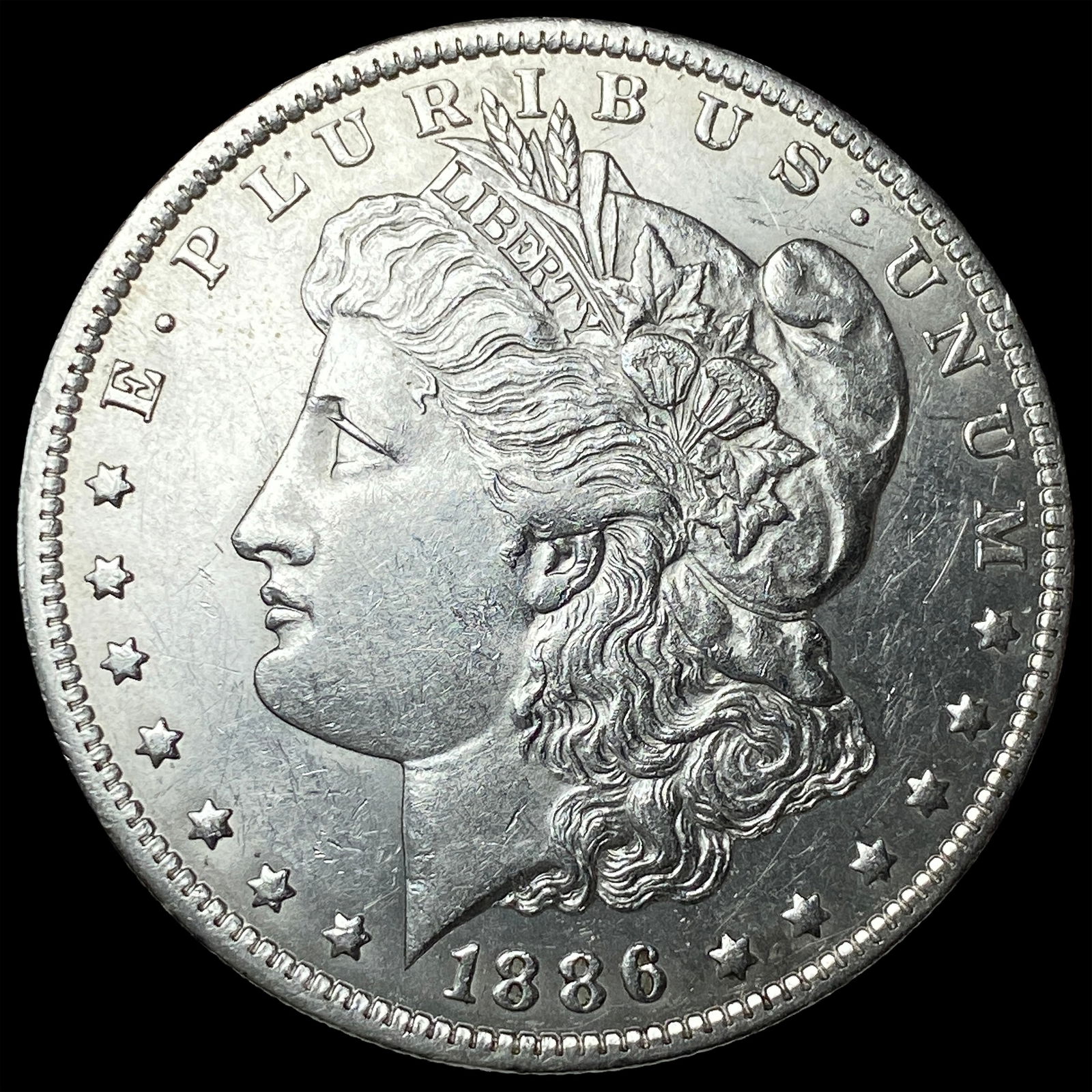 1886-O Silver Morgan Dollar CHOICE BU (1 of 2)