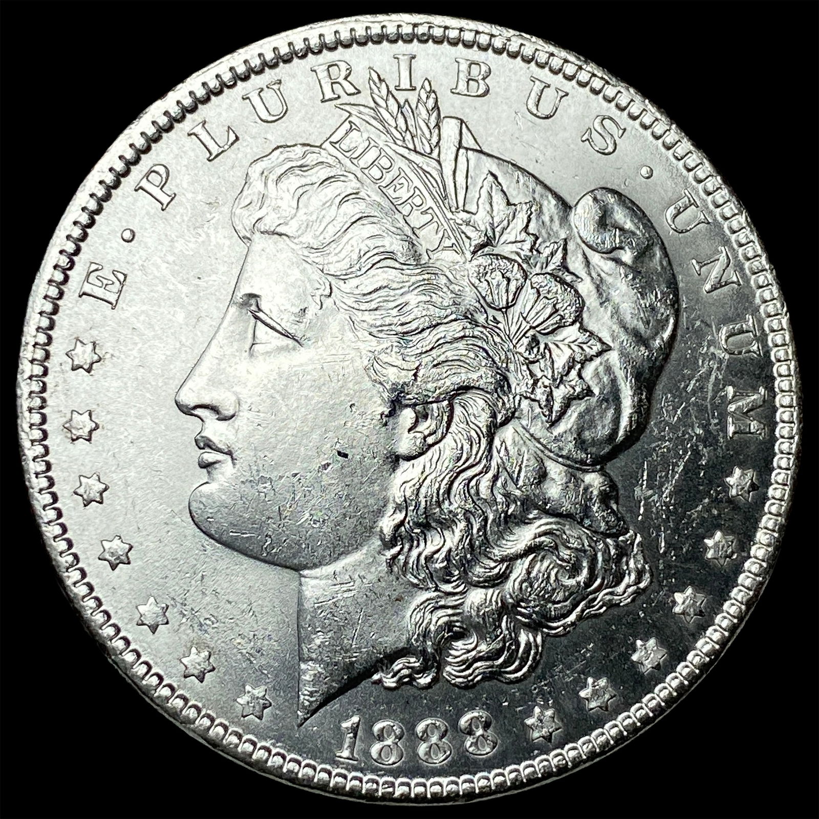 1888 Morgan Silver Dollar UNCIRCULATED: 1888 Morgan Silver Dollar UNCIRCULATED