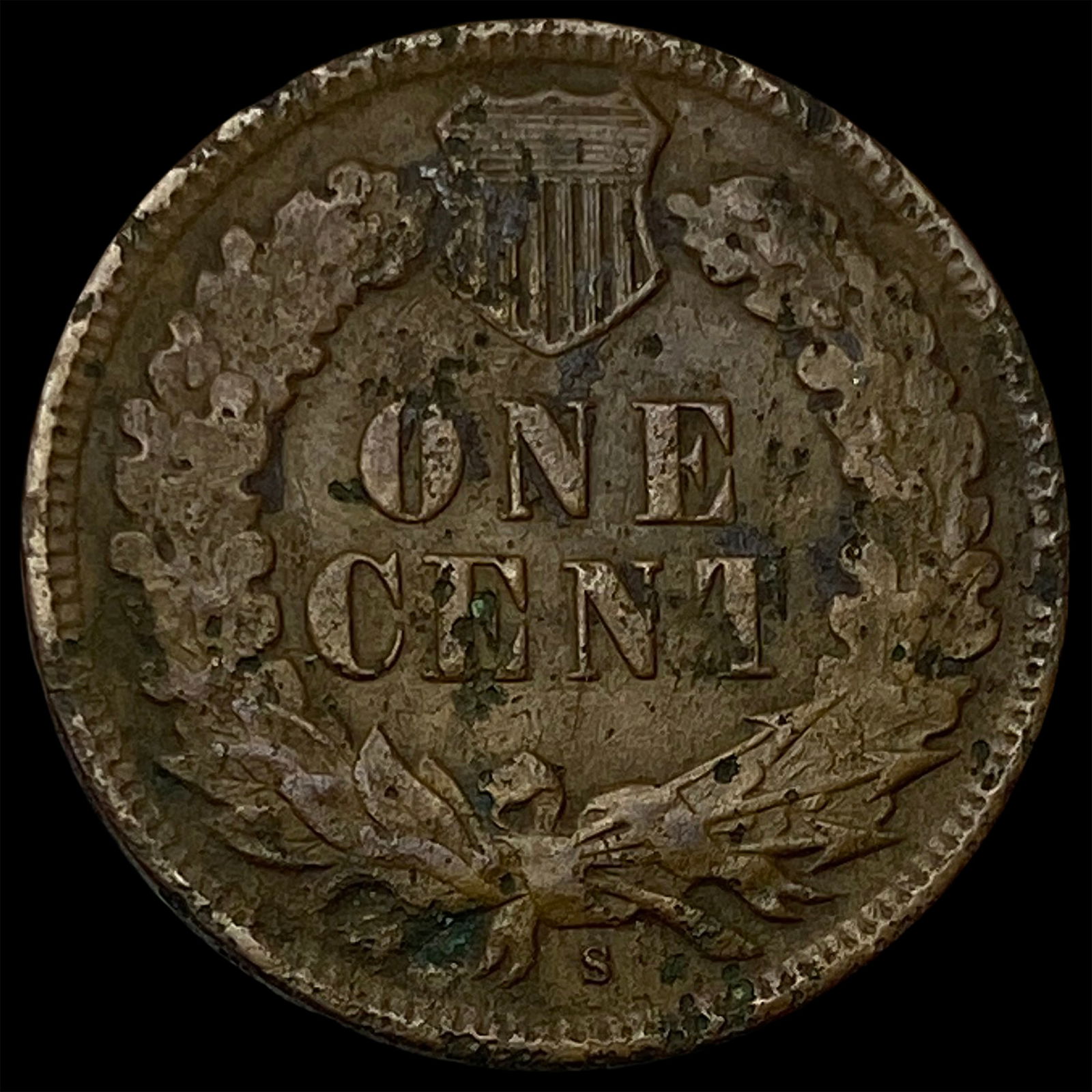 1908-S Indian Head Cent HIGH GRADE - 2