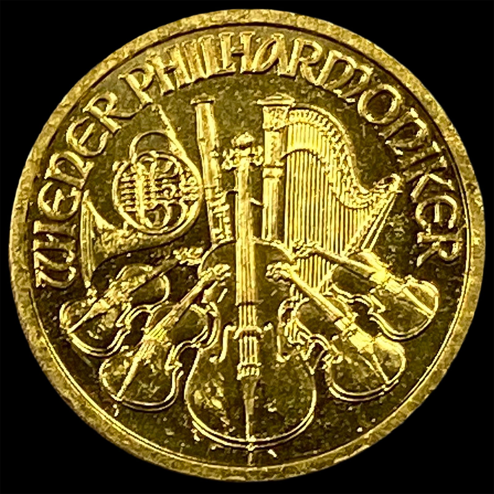 1999 Gold 200 Schilling Austria Philharmonic GEM BU (1 of 2)