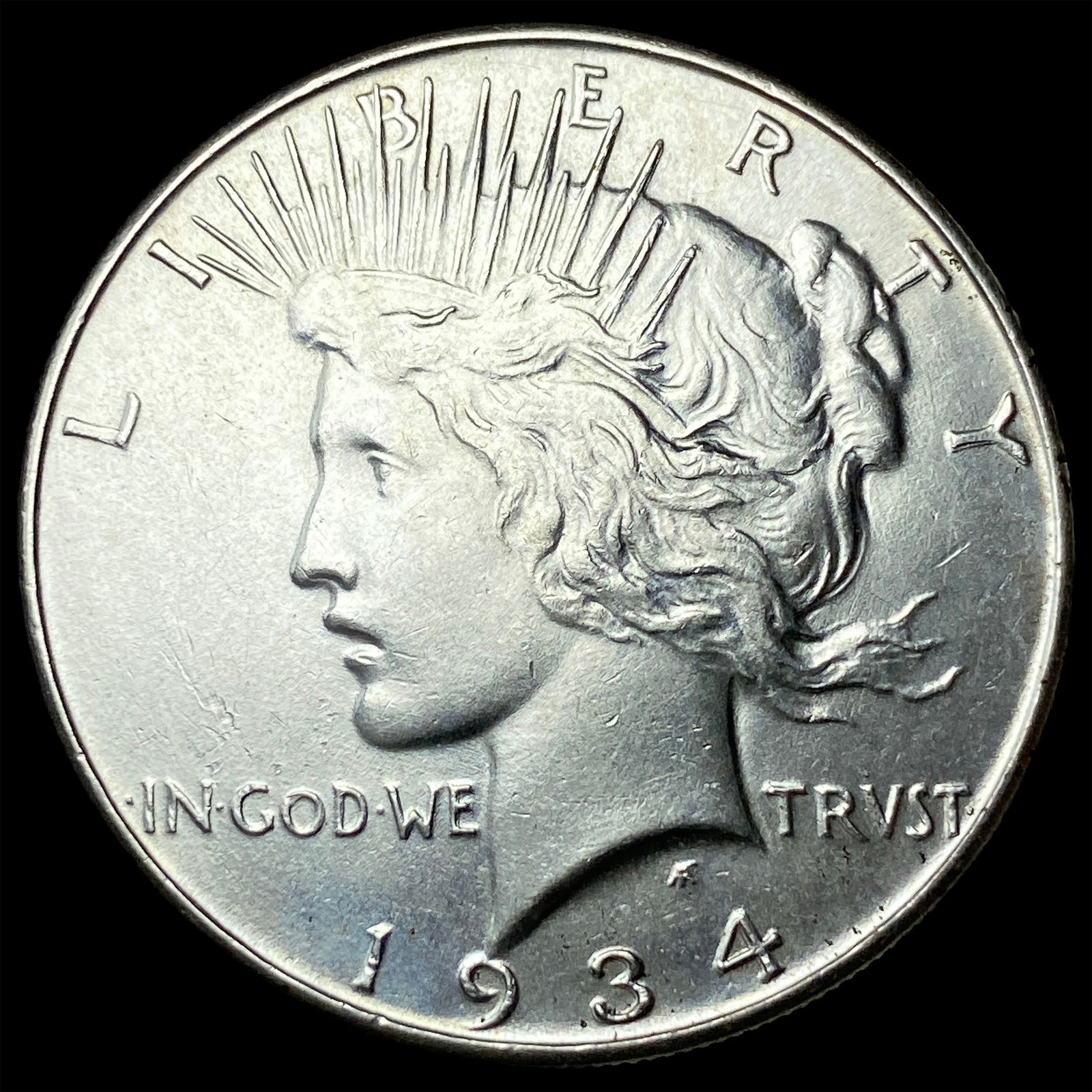 1934 Silver Peace Dollar UNCIRCULATED (1 of 2)