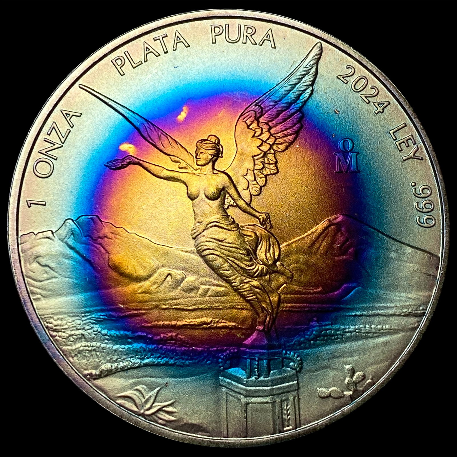 2024 Toned Mexico 1oz Silver Libertad GEM BU (1 of 2)