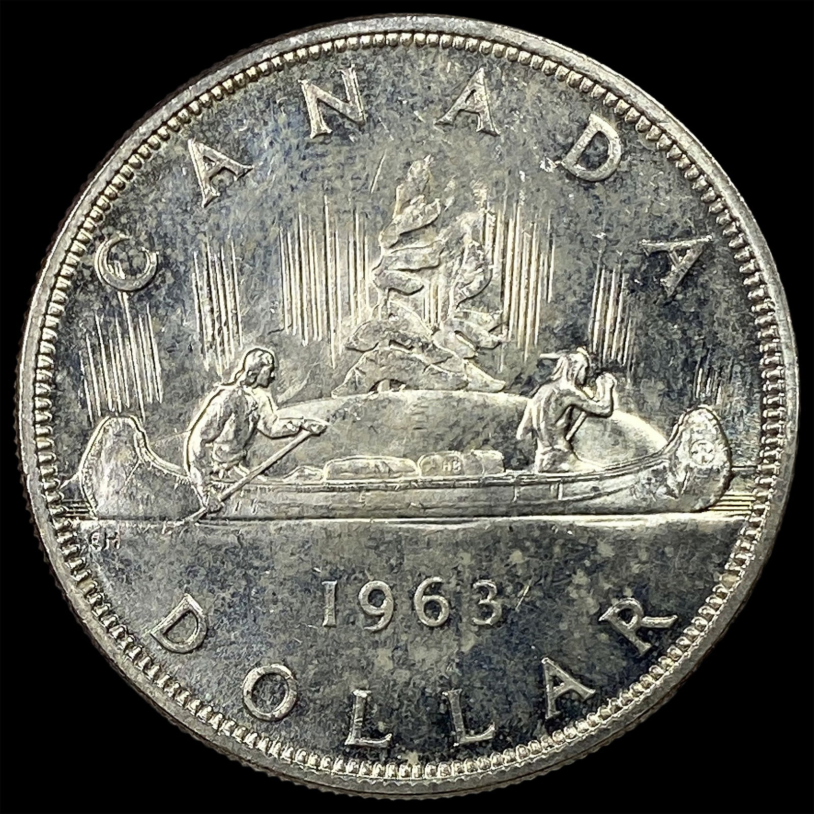 1963 Canada Silver Dollar UNCIRCULATED - 2