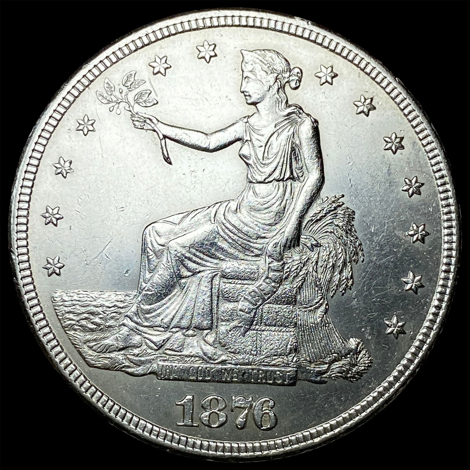 1876-S Silver Trade Dollar UNCIRCULATED (1 of 2)