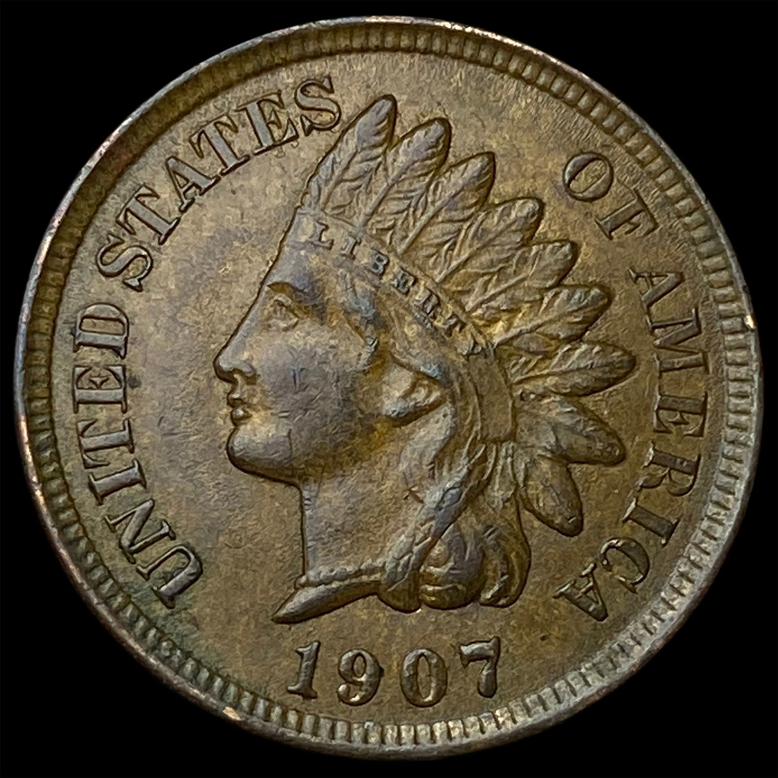 1907 Indian Head Cent UNCIRCULATED (1 of 2)